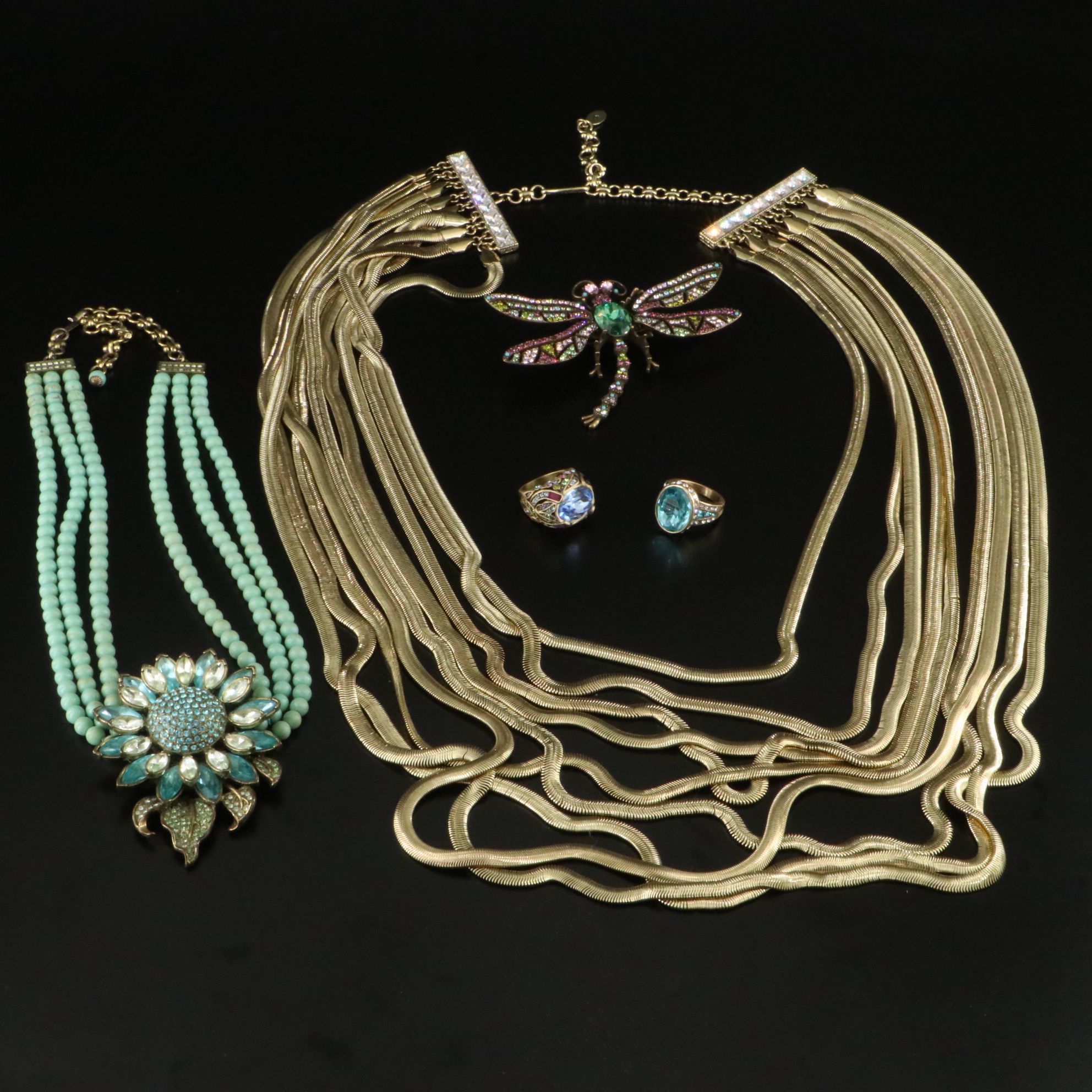 Heidi Daus Jewelry Collection Including Crystals
