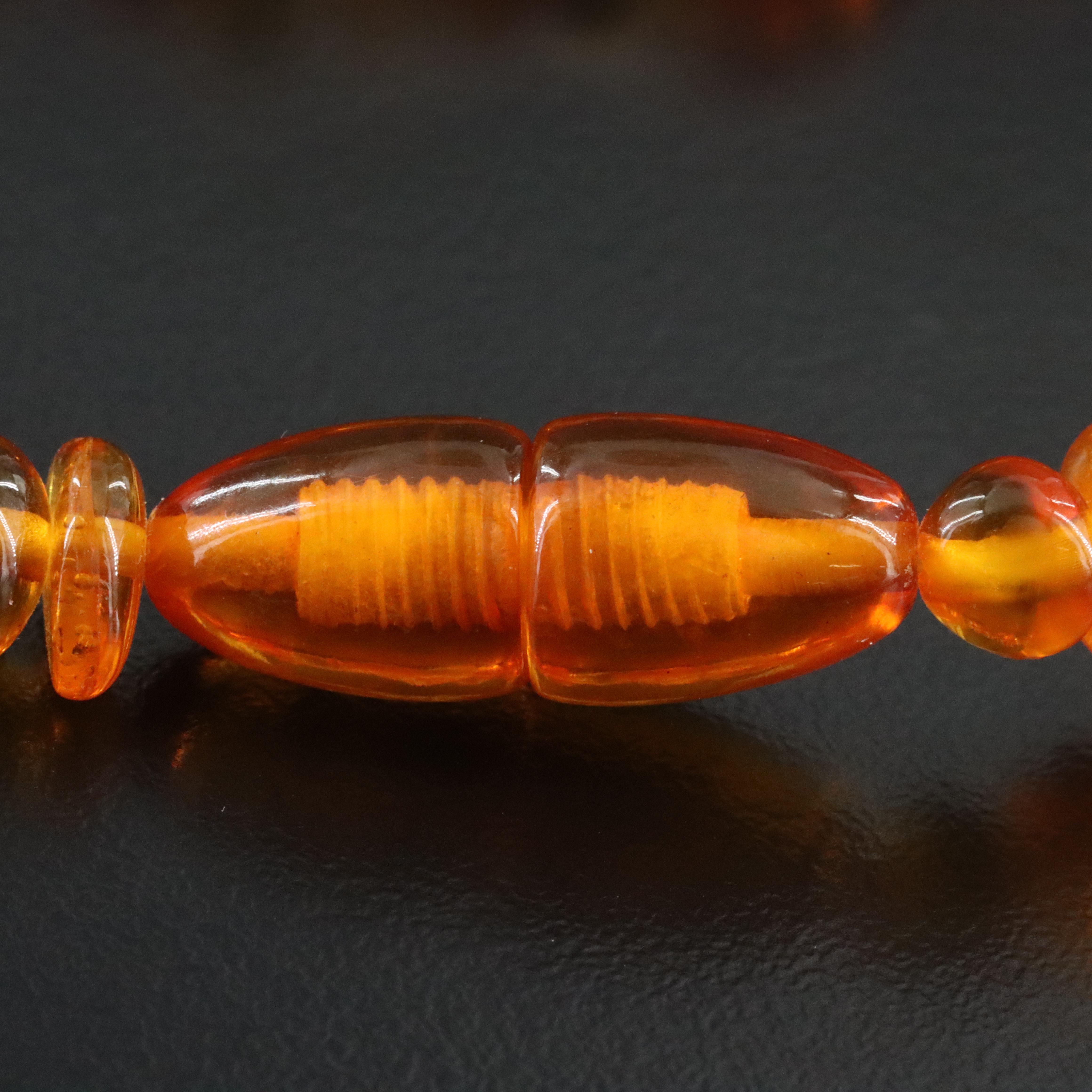 Graduated Amber Necklace