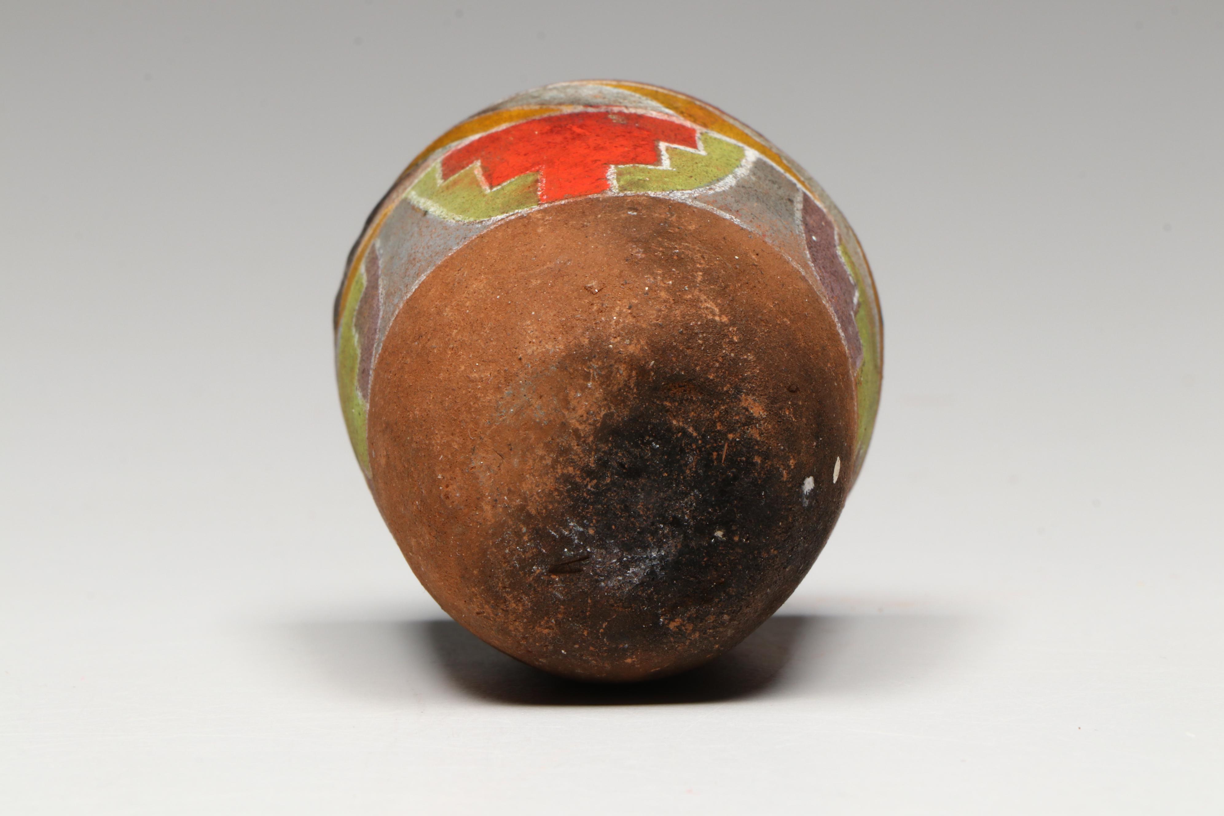 Indigenous Southwestern Pueblo Pottery, Includes a San Juan Pueblo Wedding Vase