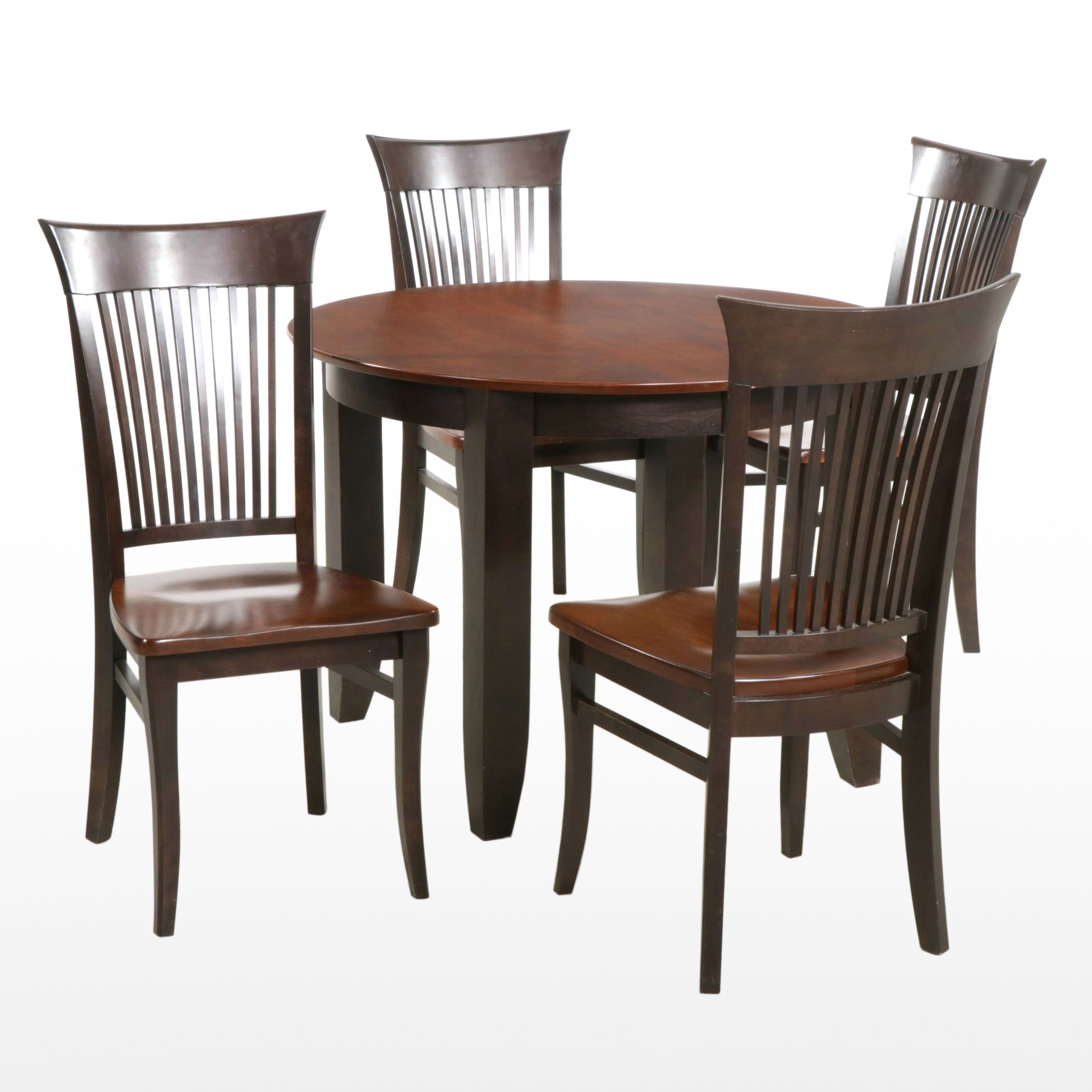 Canadel Maple Dining Table and Four Chairs