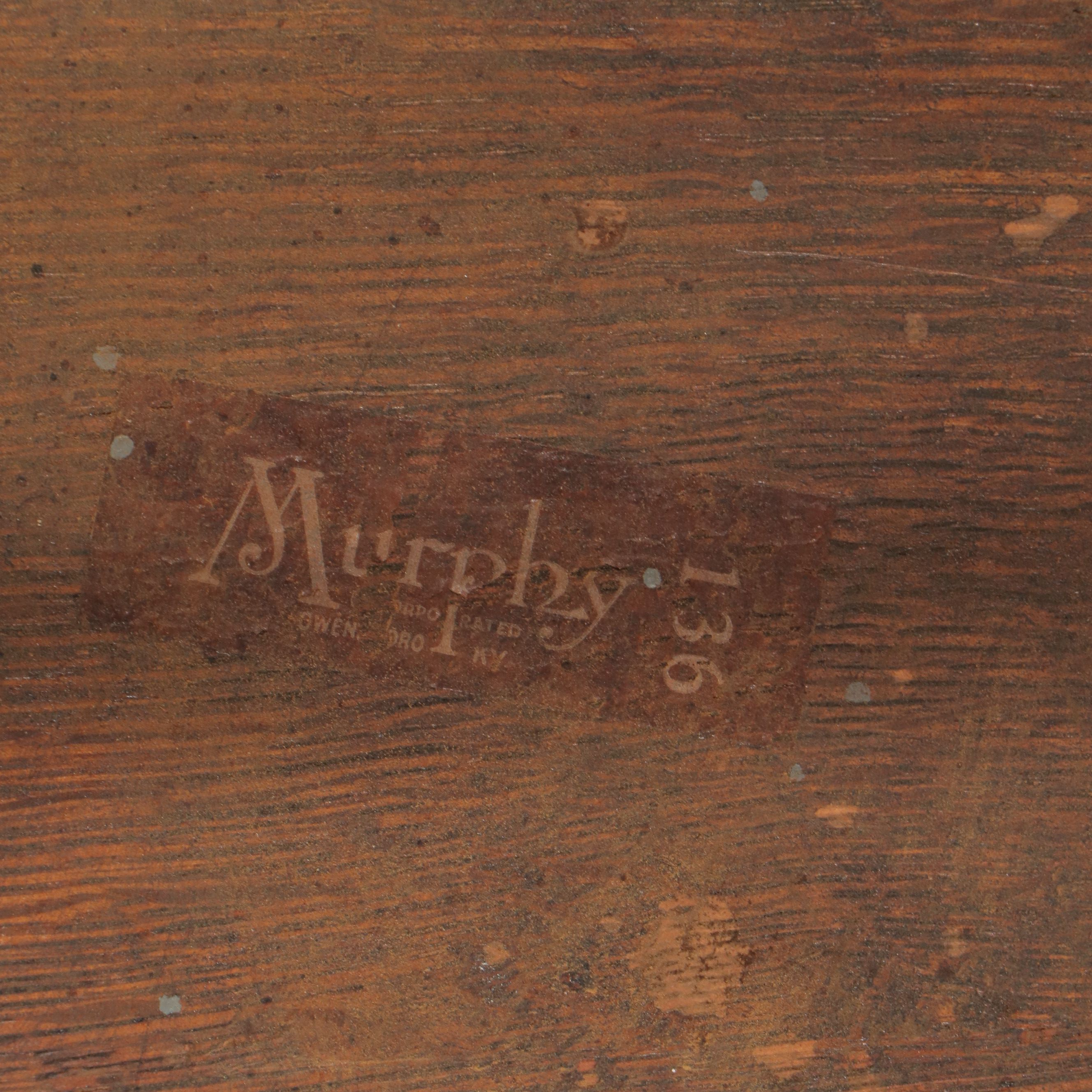 Murphy Oak with Other Polish Art Deco Style Bentwood Chairs