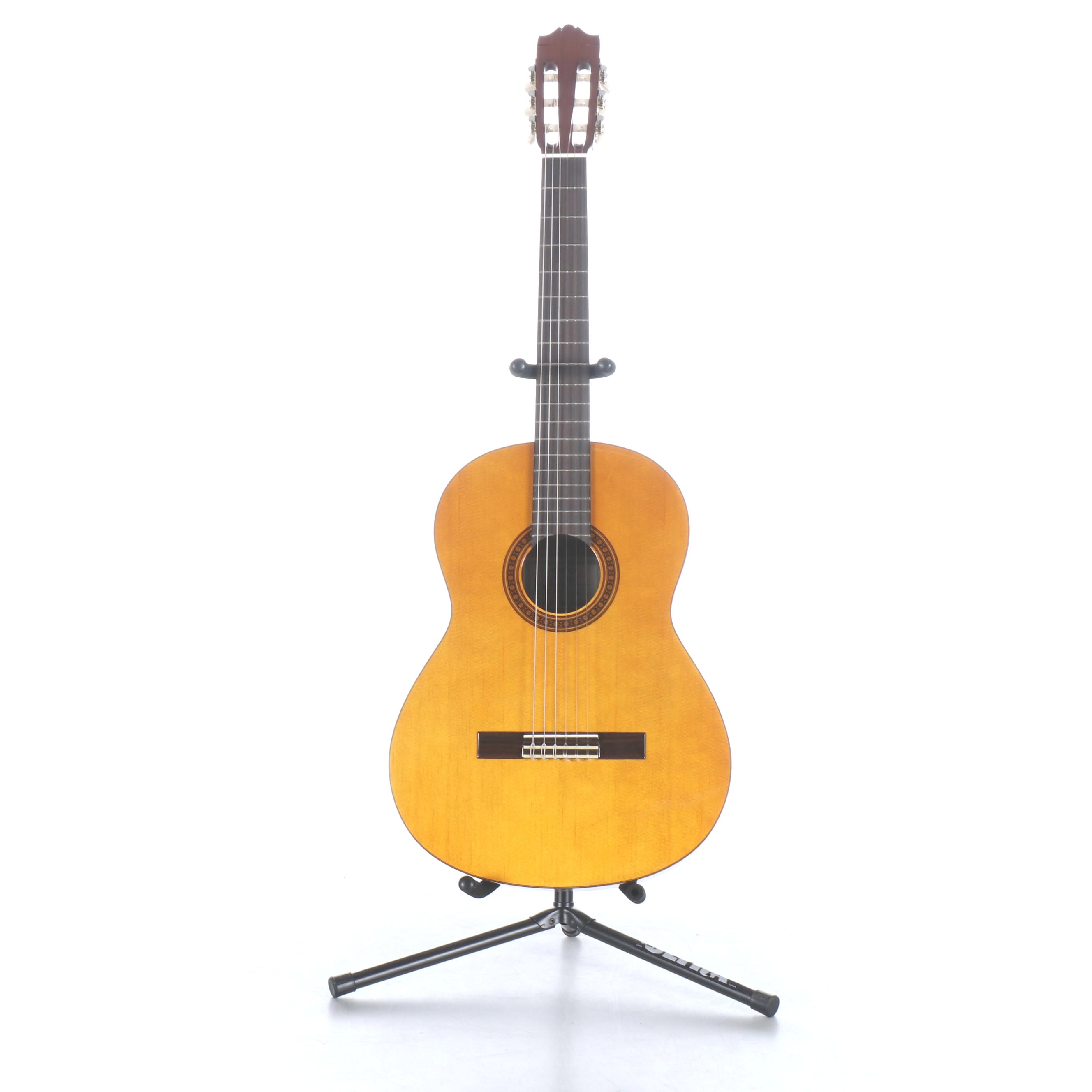 Yamaha Model CG-101 Wooden Acoustic Guitar in Case