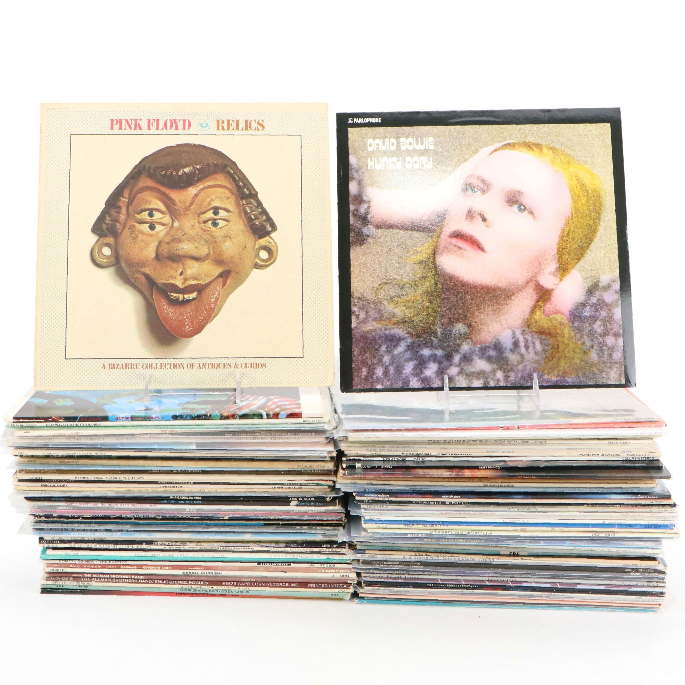 David Bowie, Pink Floyd, Elton John, and More Vinyl Record Albums