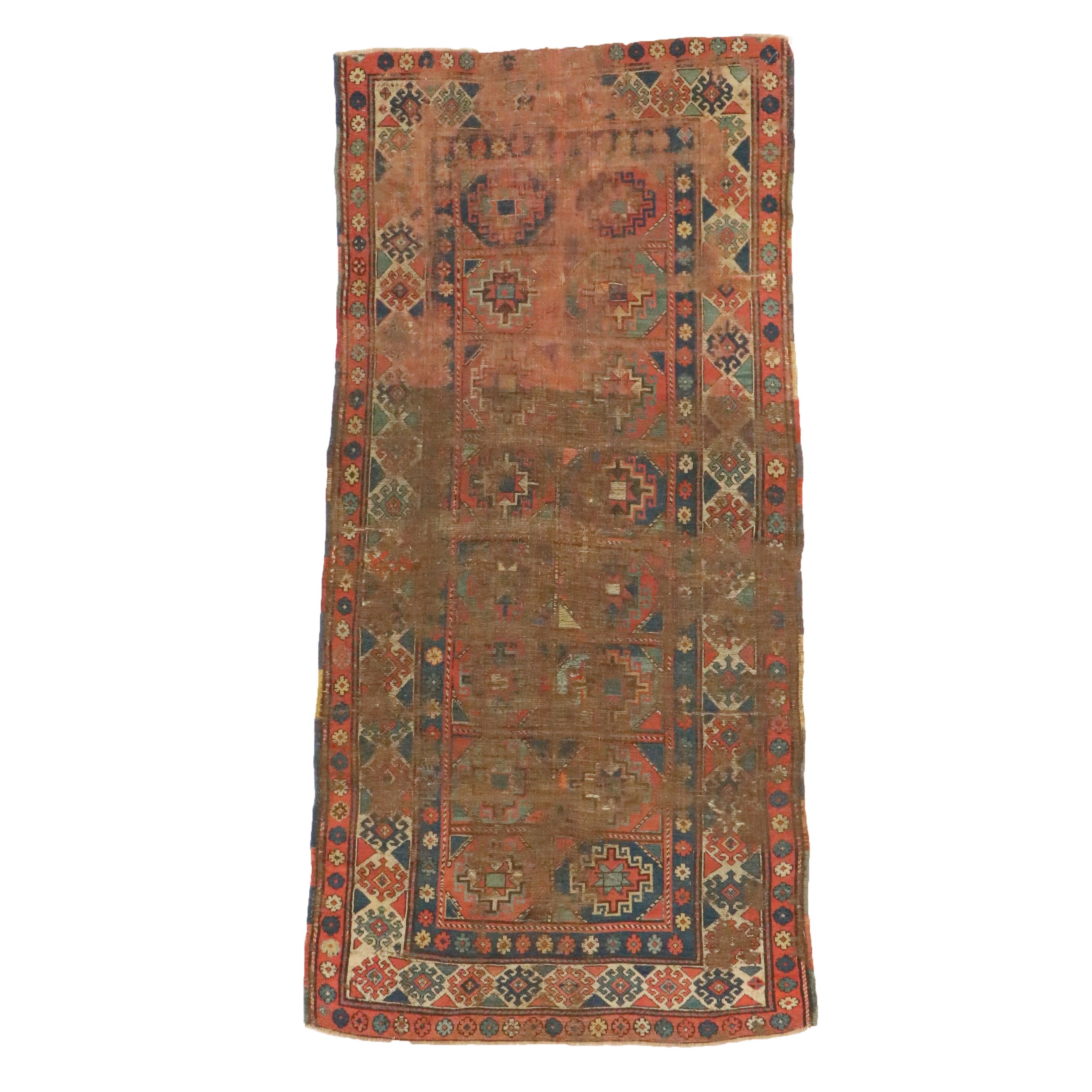 3'10 x 7'10 Hand-Knotted Caucasian Moghan Area Rug