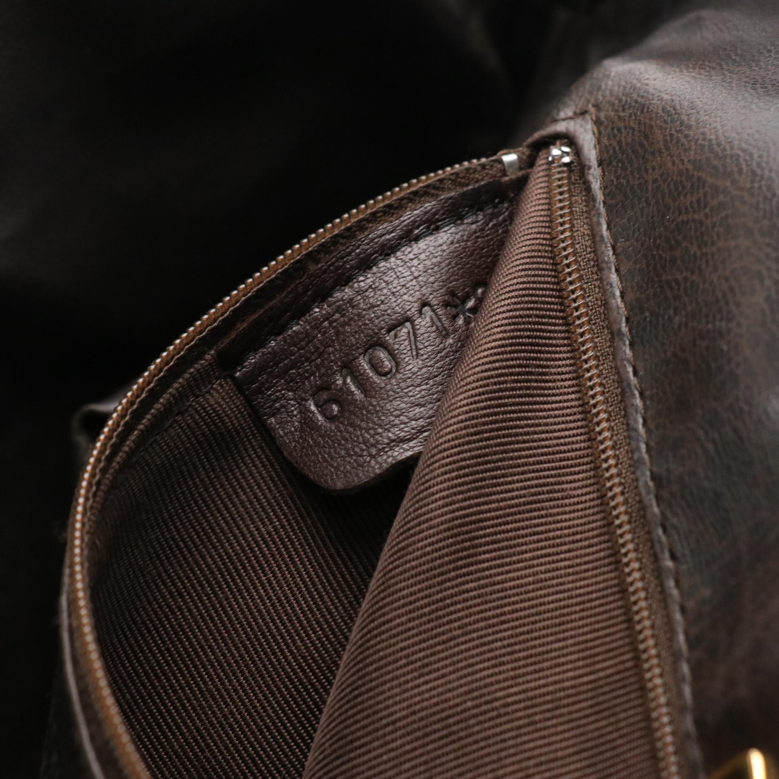 Bally Woven Karung Skin and Leather Top Handle Dome Bag