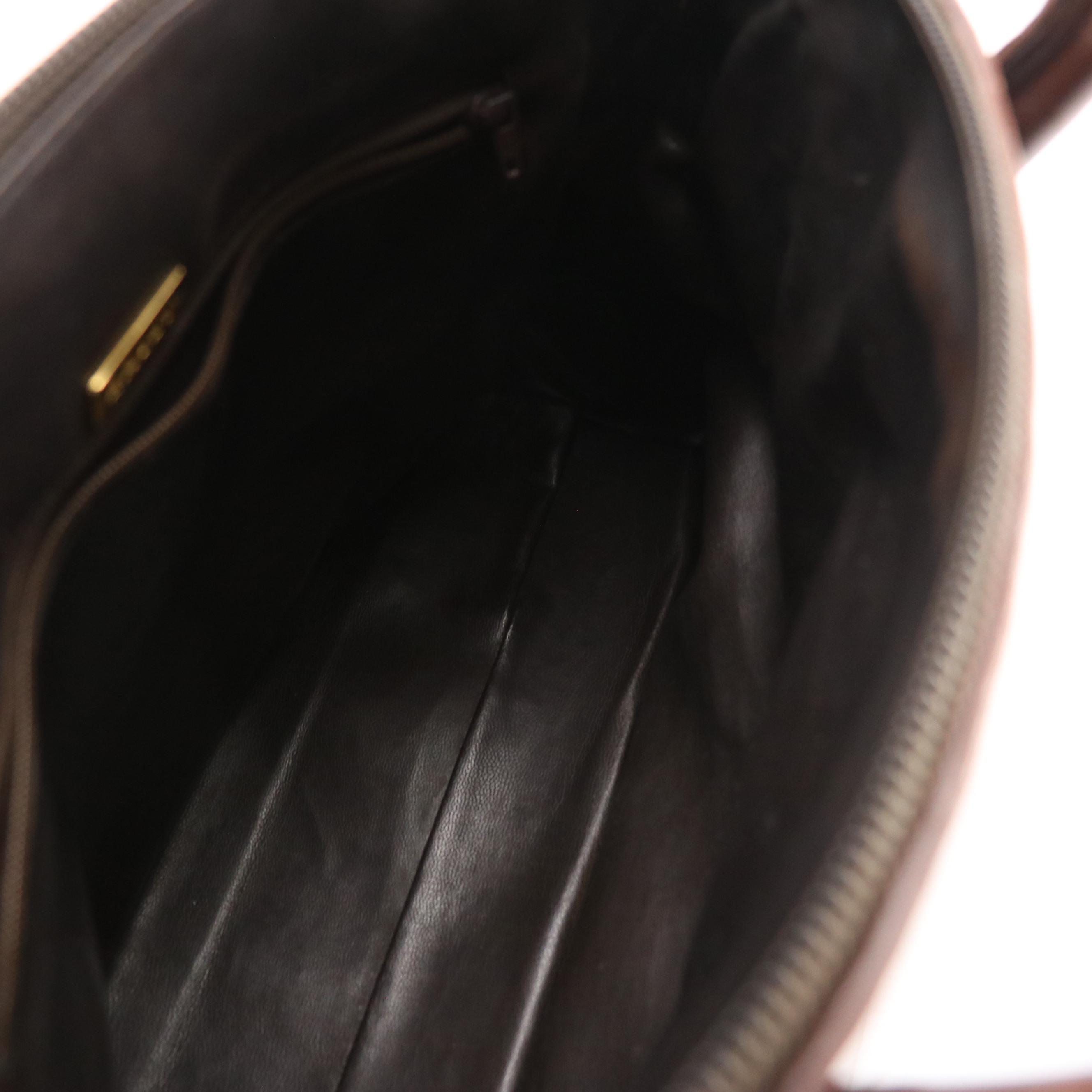 Bally Woven Karung Skin and Leather Top Handle Dome Bag