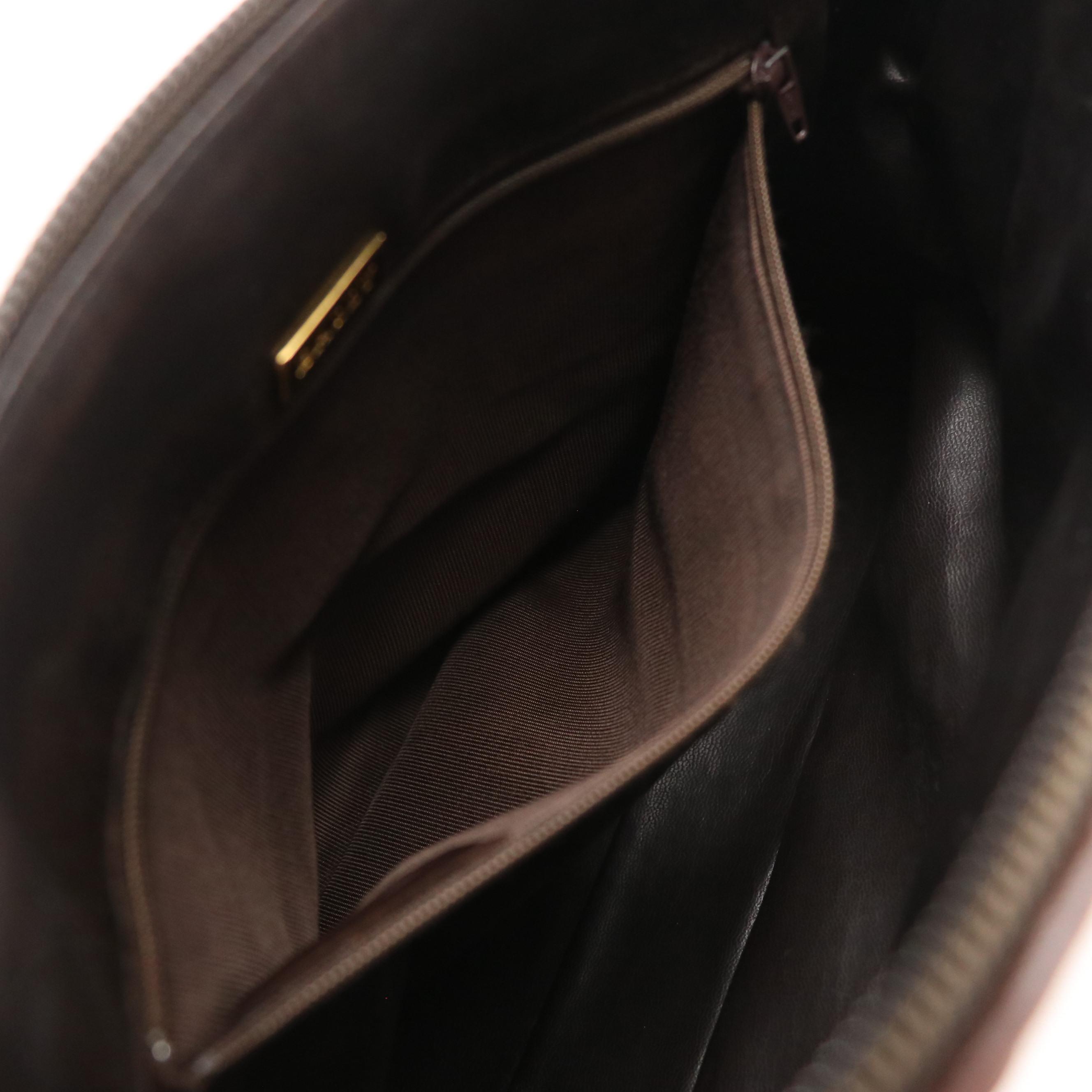 Bally Woven Karung Skin and Leather Top Handle Dome Bag