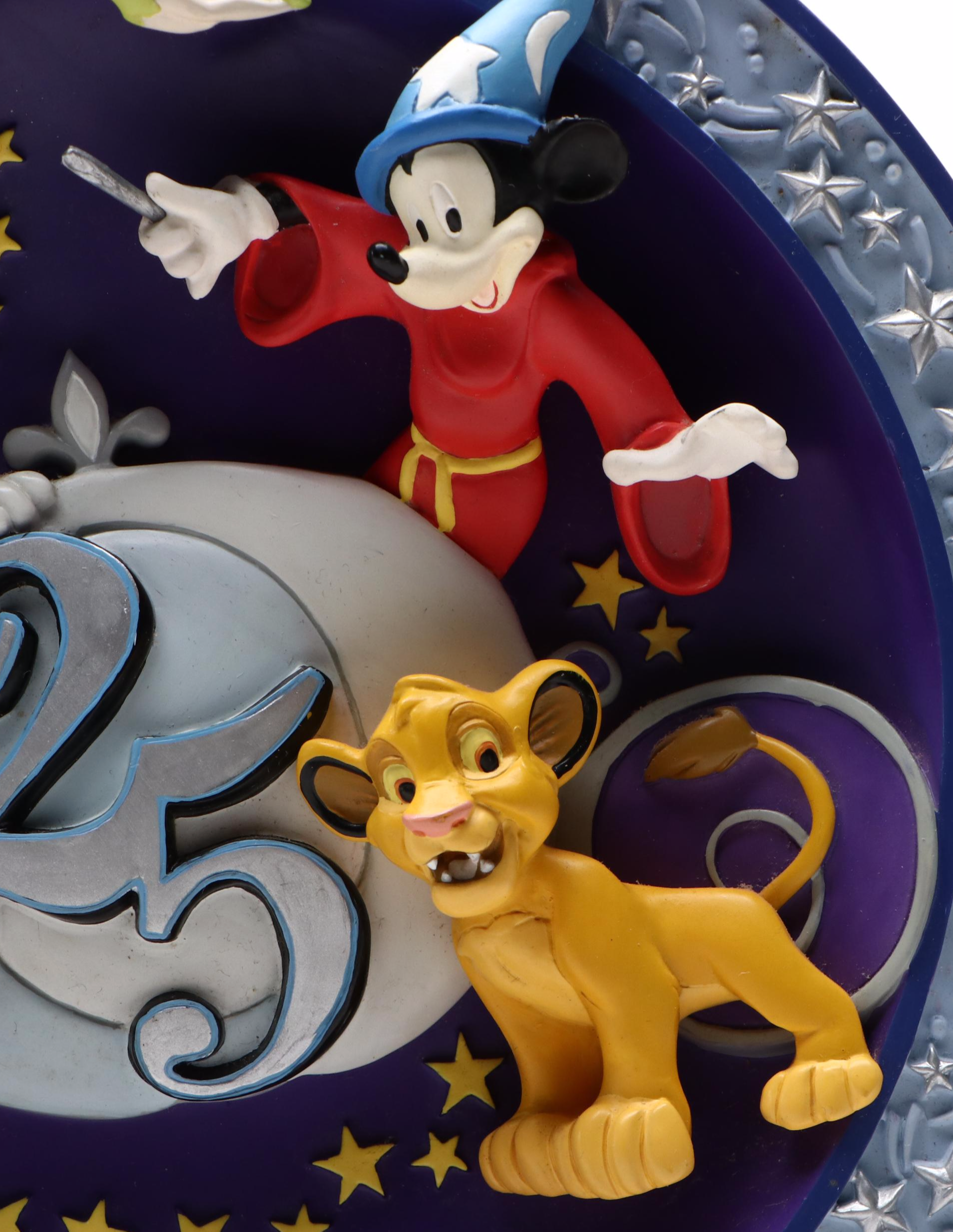 Walt Disney World 25th Anniversary "A Magical Time in a Magical Place!" Plate