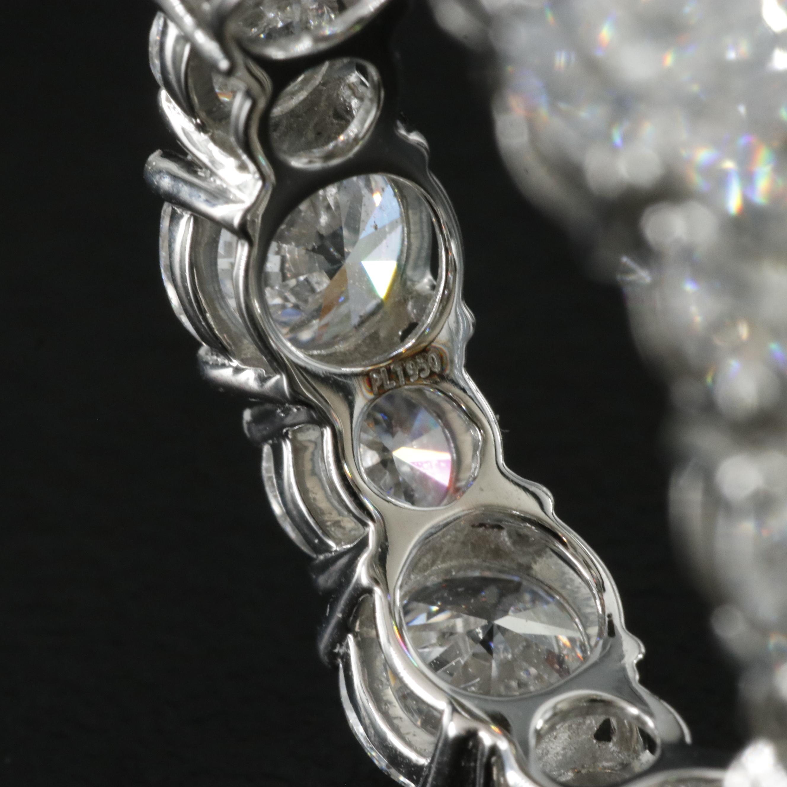 Platinum 6.43 CTW Lab Grown Diamond Eternity Band