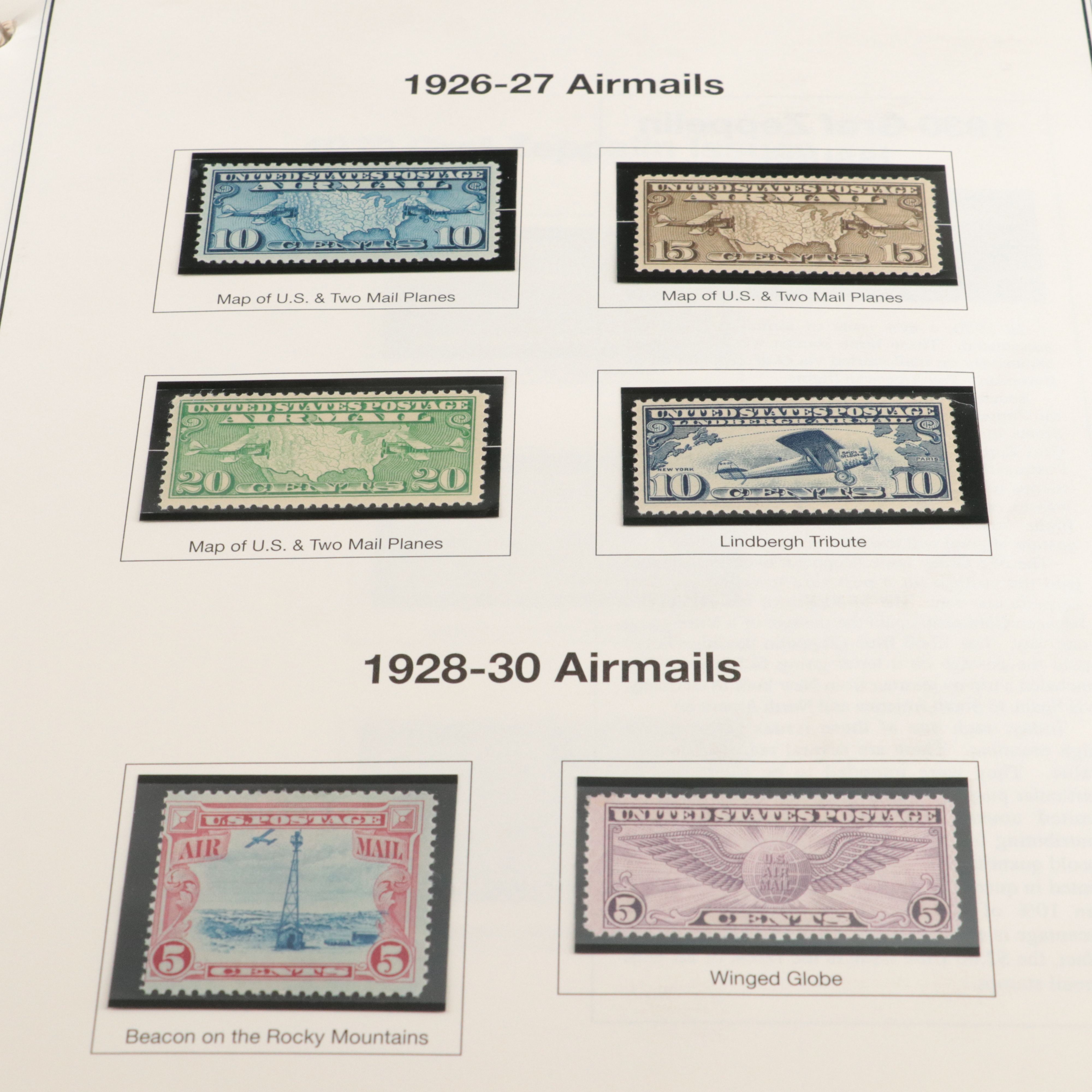 Specialty U.S. Postage Stamps and Presidential Stamps, Many Early Issues