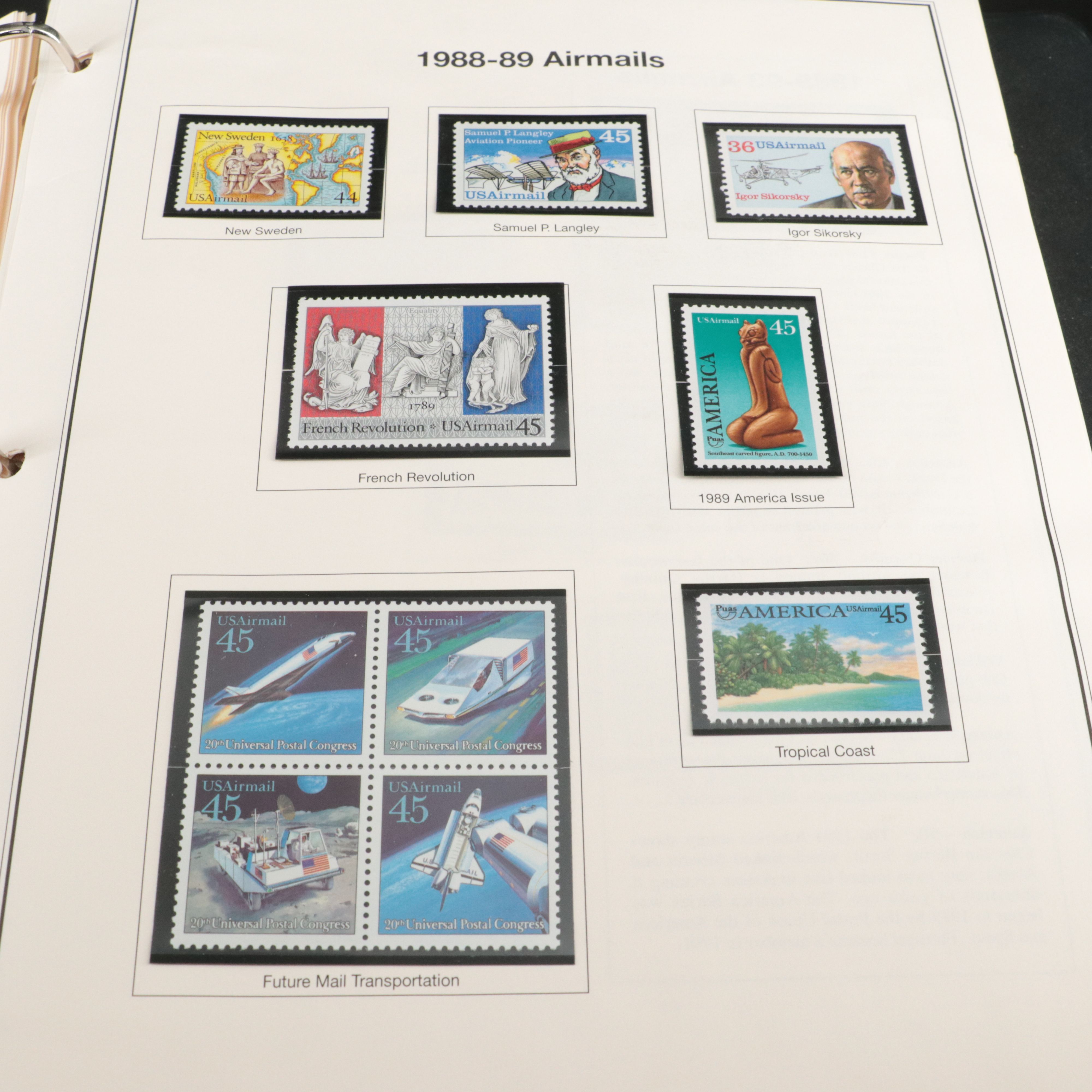 Specialty U.S. Postage Stamps and Presidential Stamps, Many Early Issues