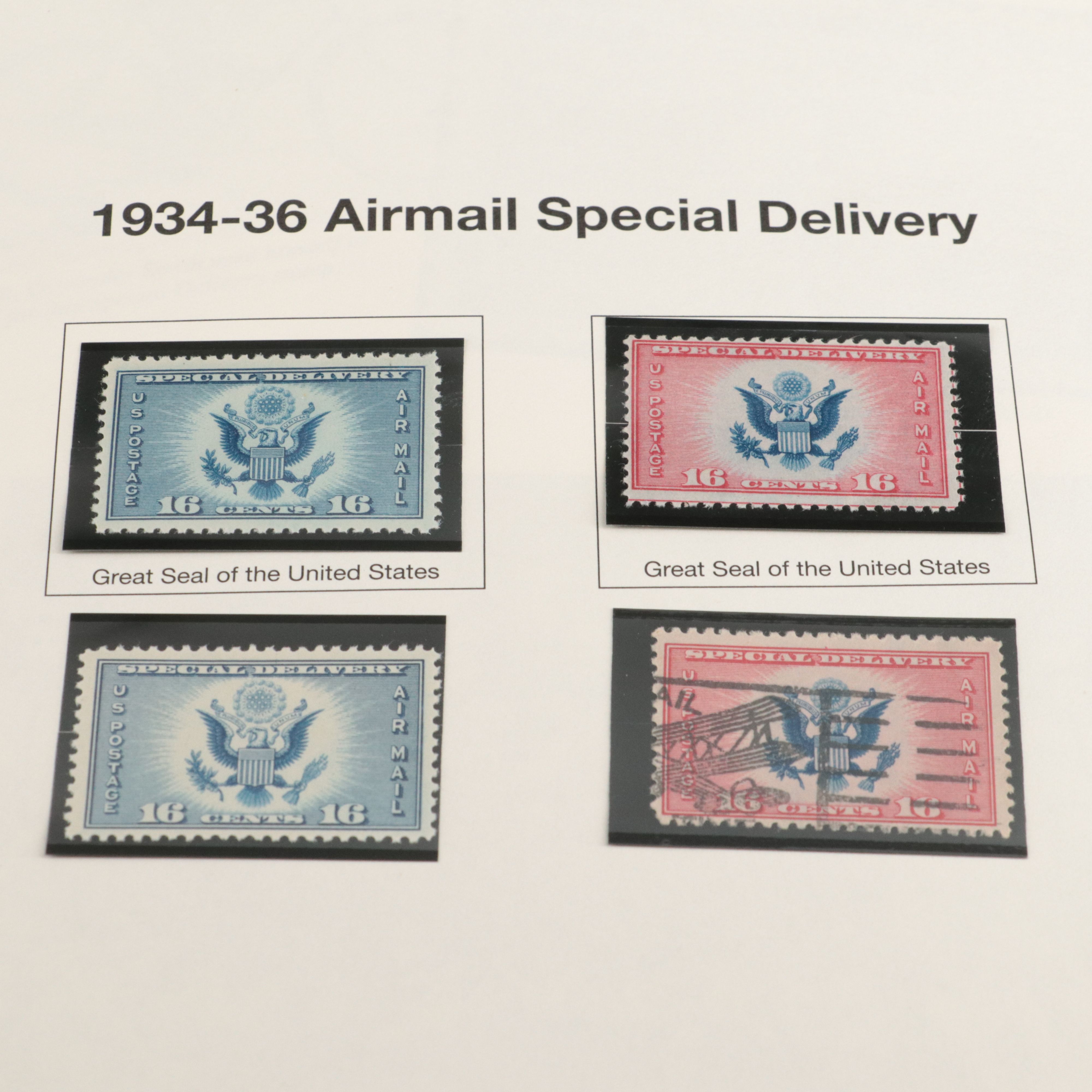 Specialty U.S. Postage Stamps and Presidential Stamps, Many Early Issues