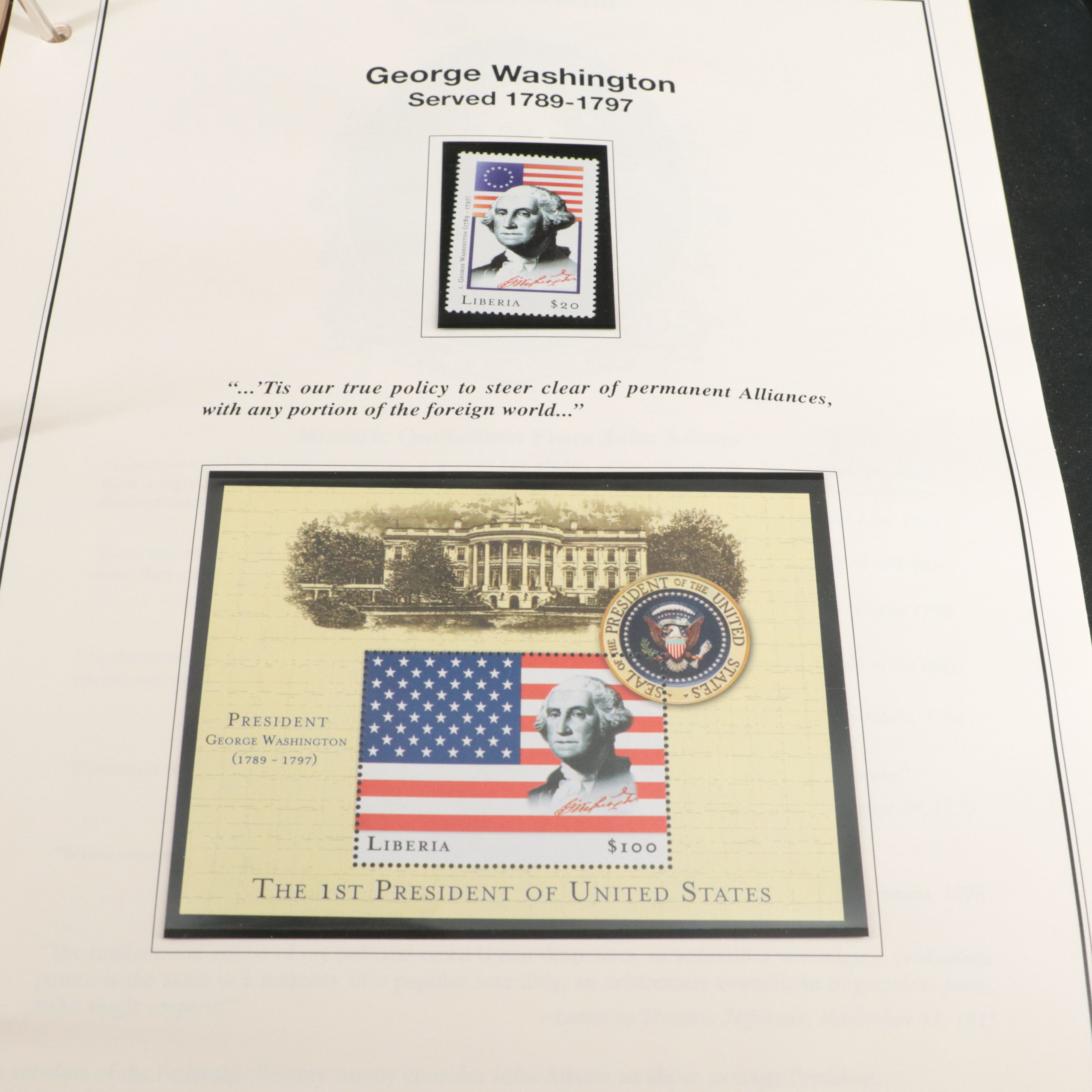 Specialty U.S. Postage Stamps and Presidential Stamps, Many Early Issues