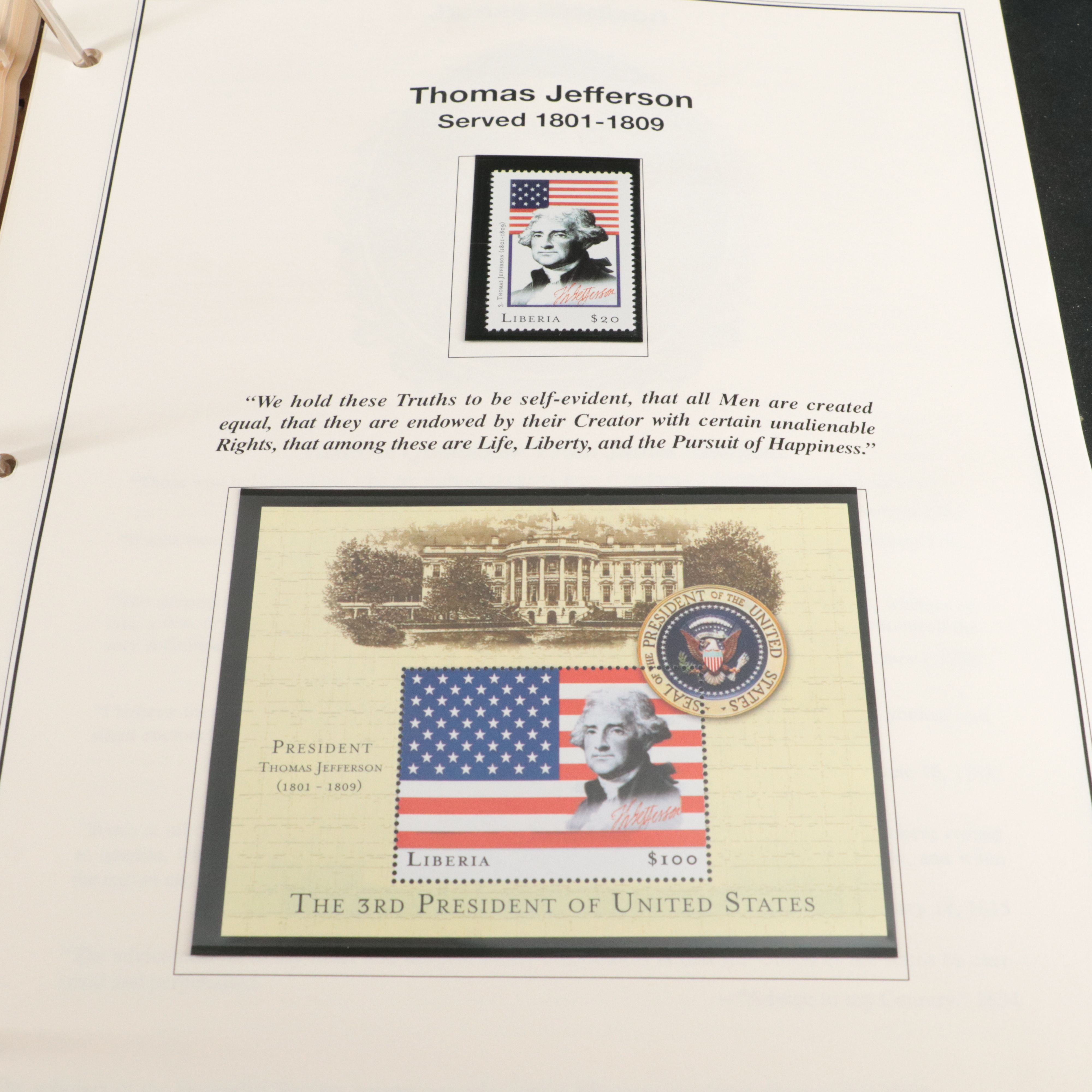 Specialty U.S. Postage Stamps and Presidential Stamps, Many Early Issues