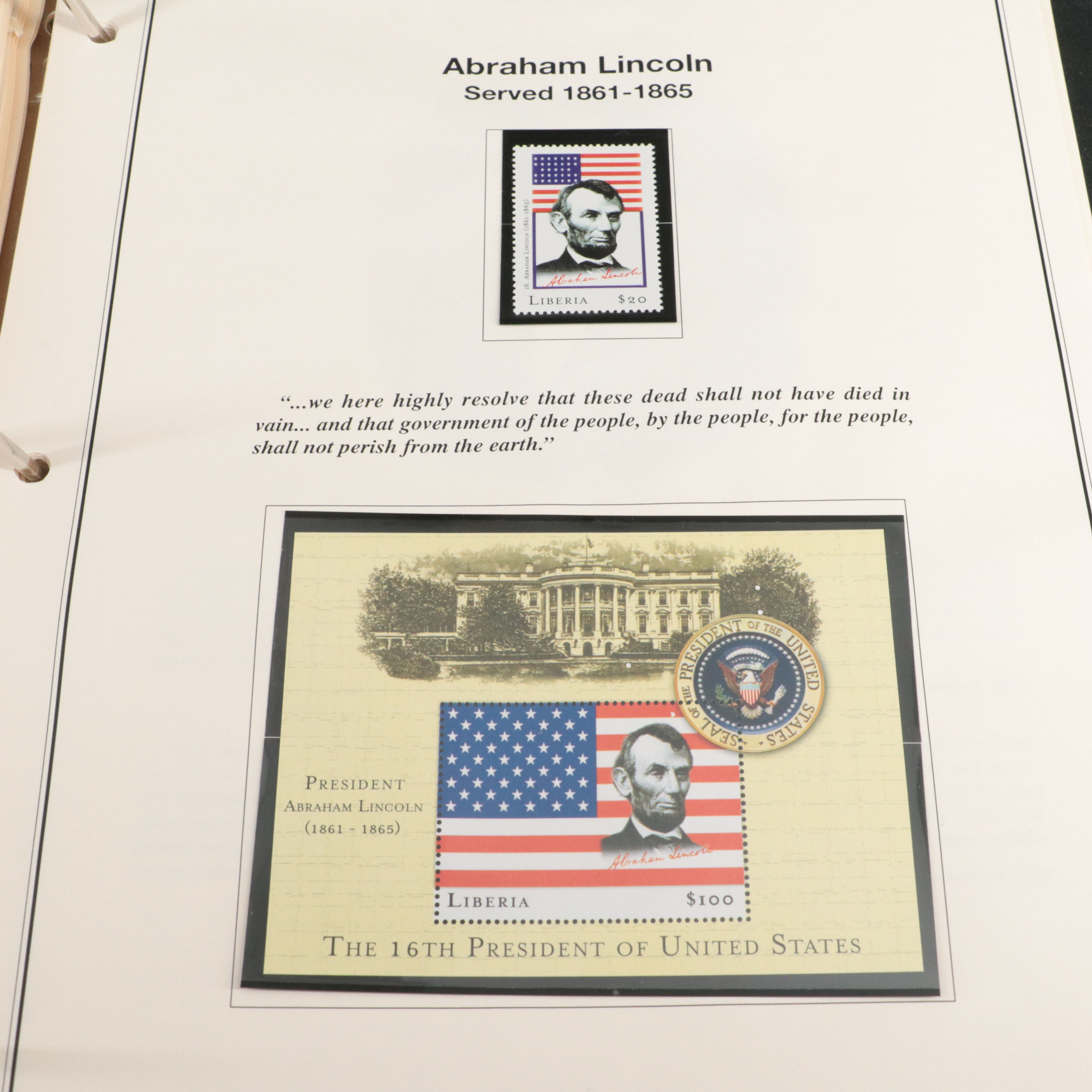 Specialty U.S. Postage Stamps and Presidential Stamps, Many Early Issues