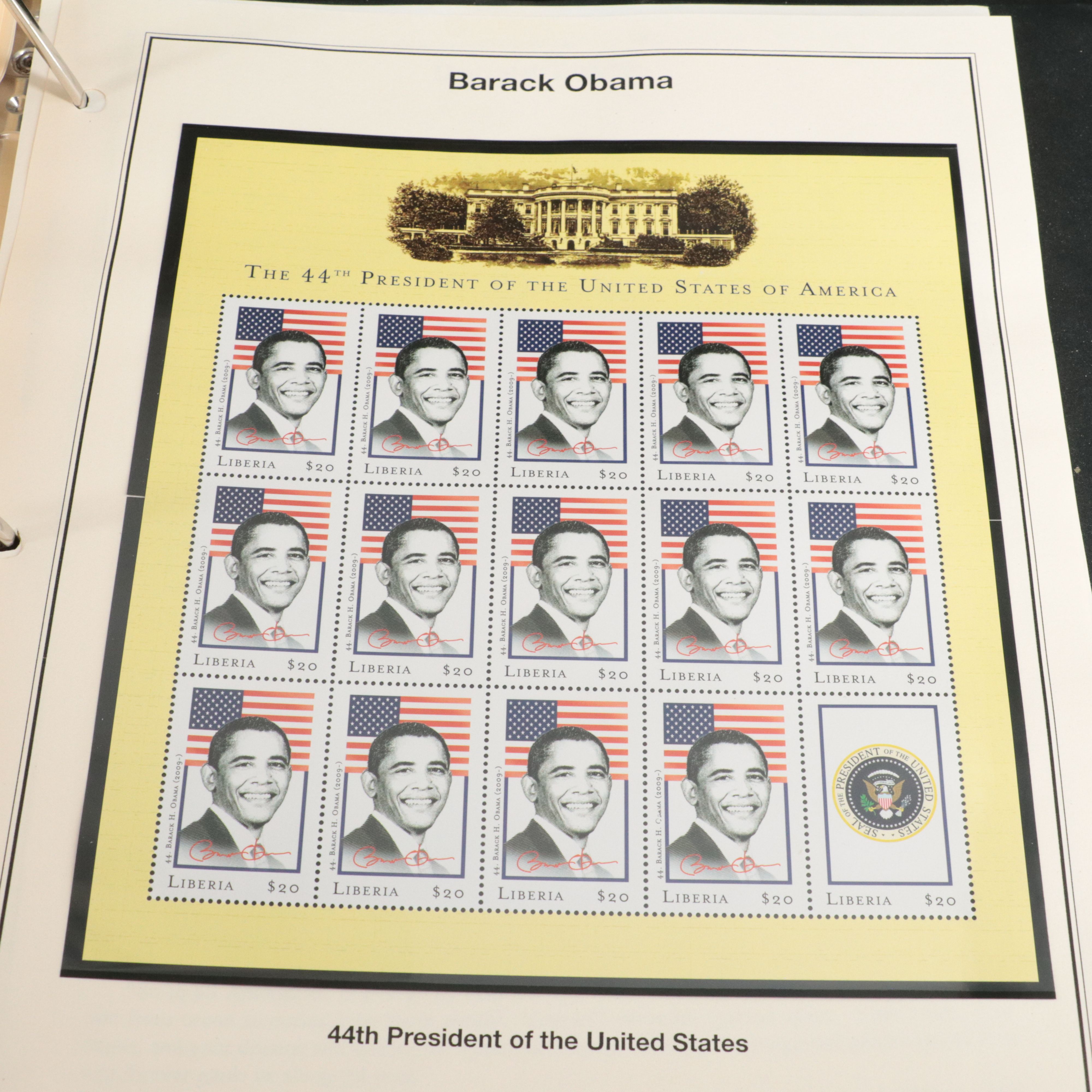 Specialty U.S. Postage Stamps and Presidential Stamps, Many Early Issues