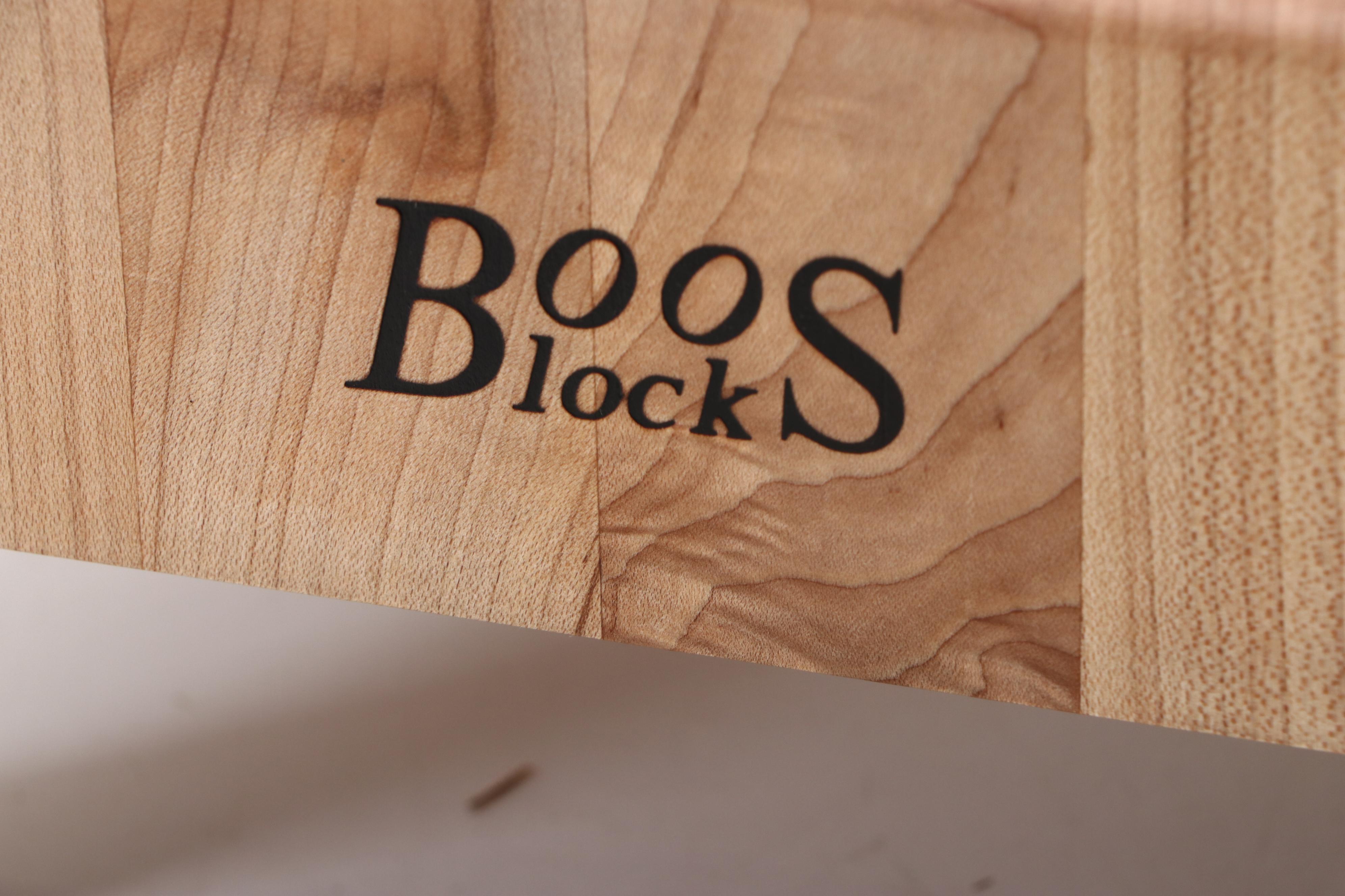Boos Block, Siamese Teak with Other Handcrafted Wooden Serving Boards and Tray