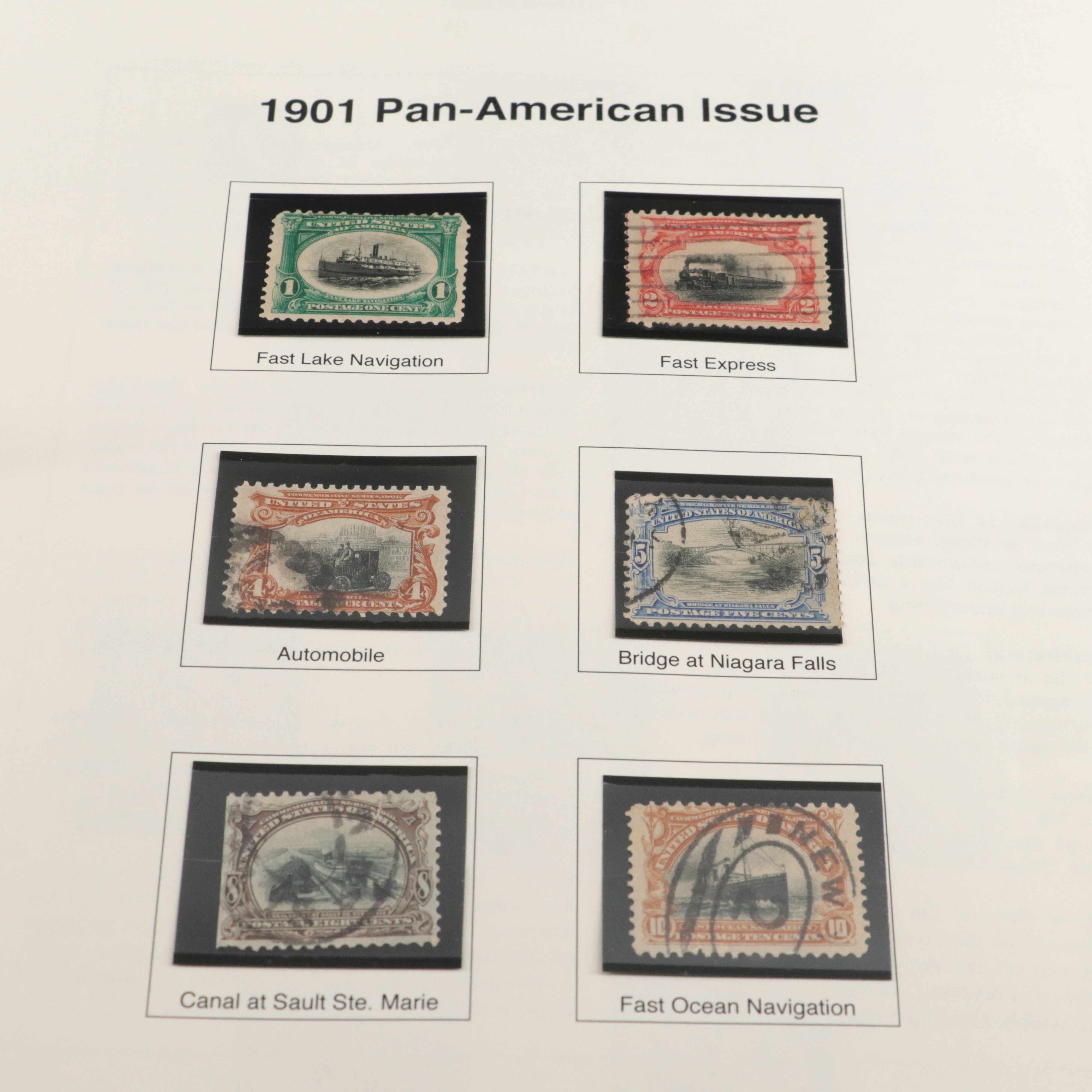 Two Albums of Older U.S. Postage Stamps, 1900 to 1950s
