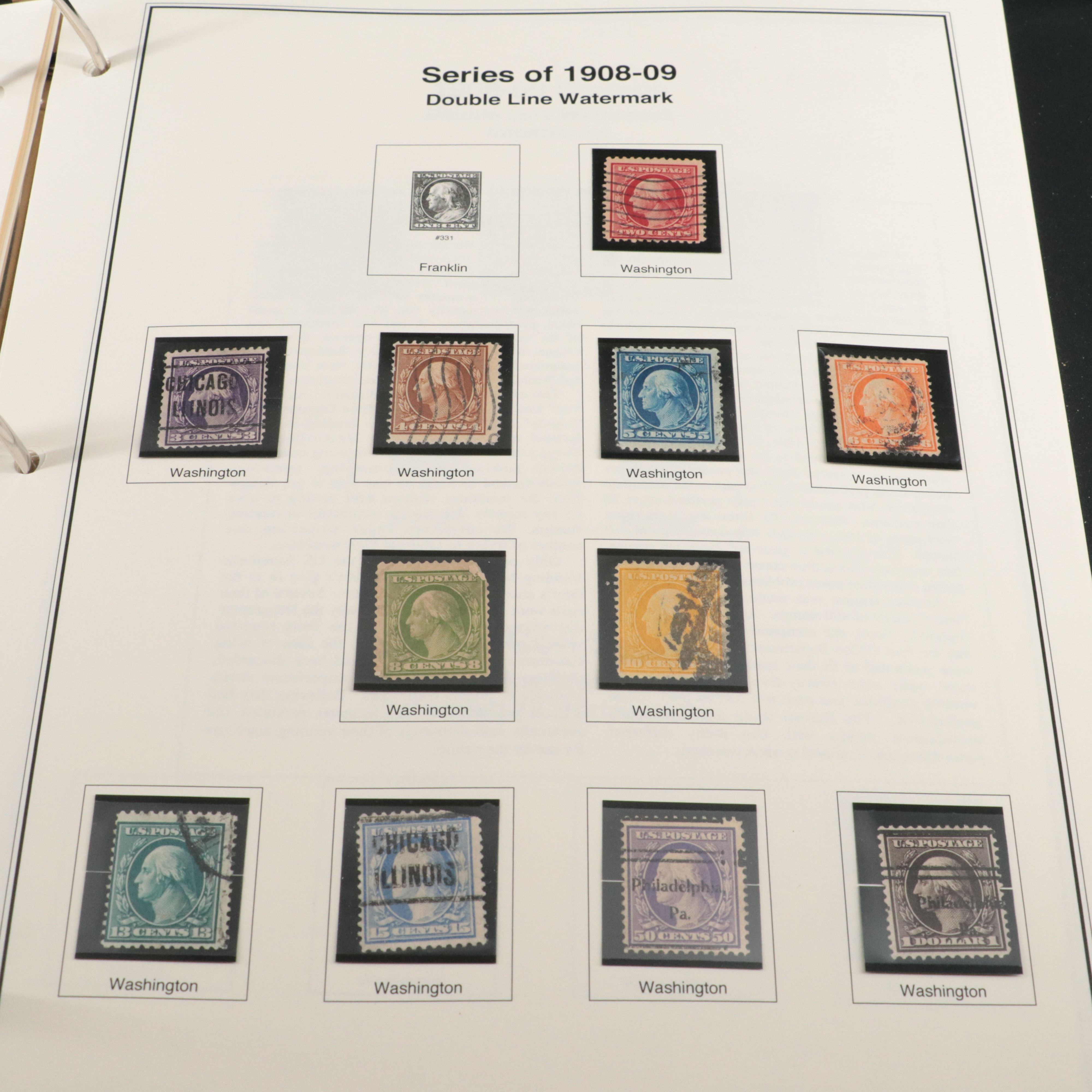 Two Albums of Older U.S. Postage Stamps, 1900 to 1950s