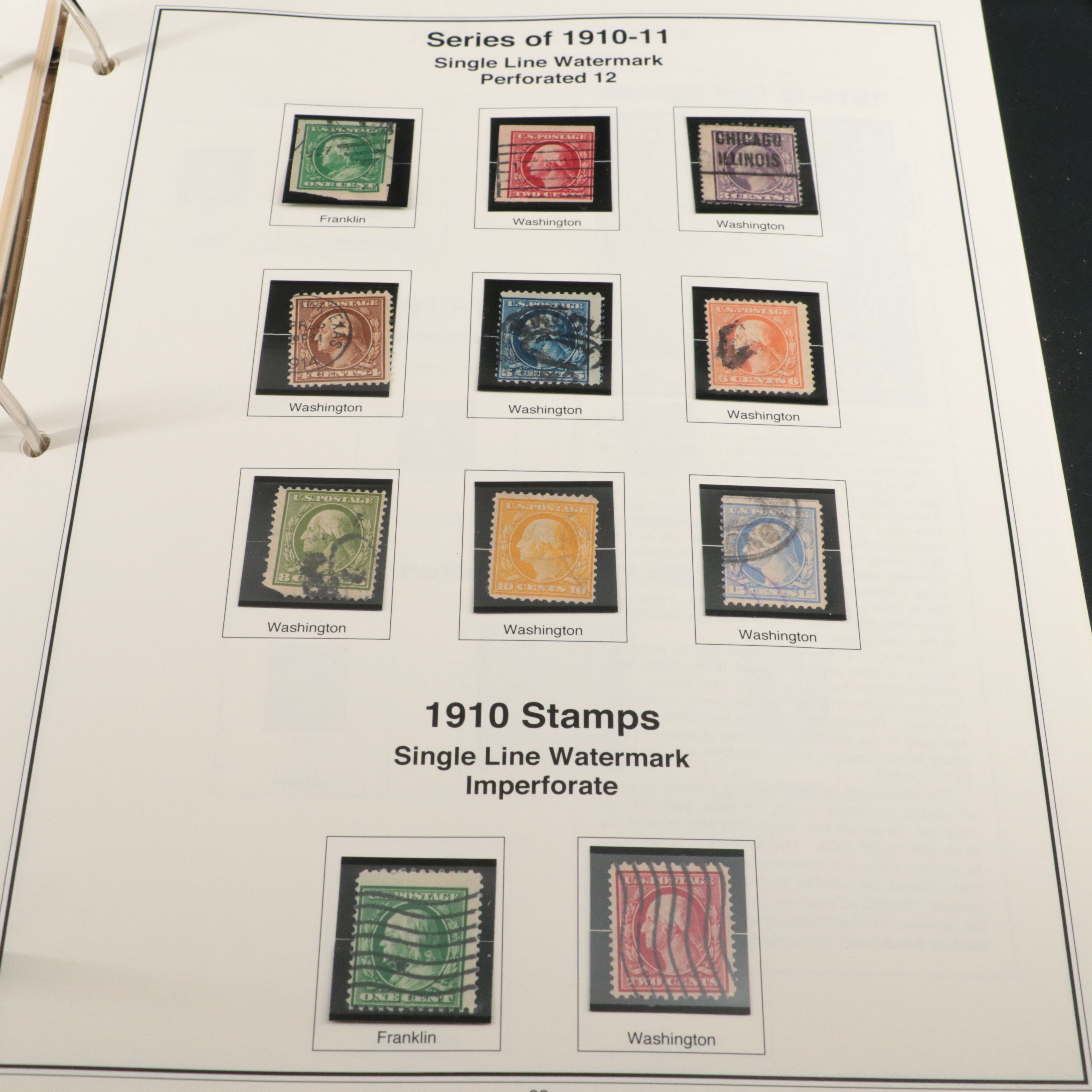 Two Albums of Older U.S. Postage Stamps, 1900 to 1950s