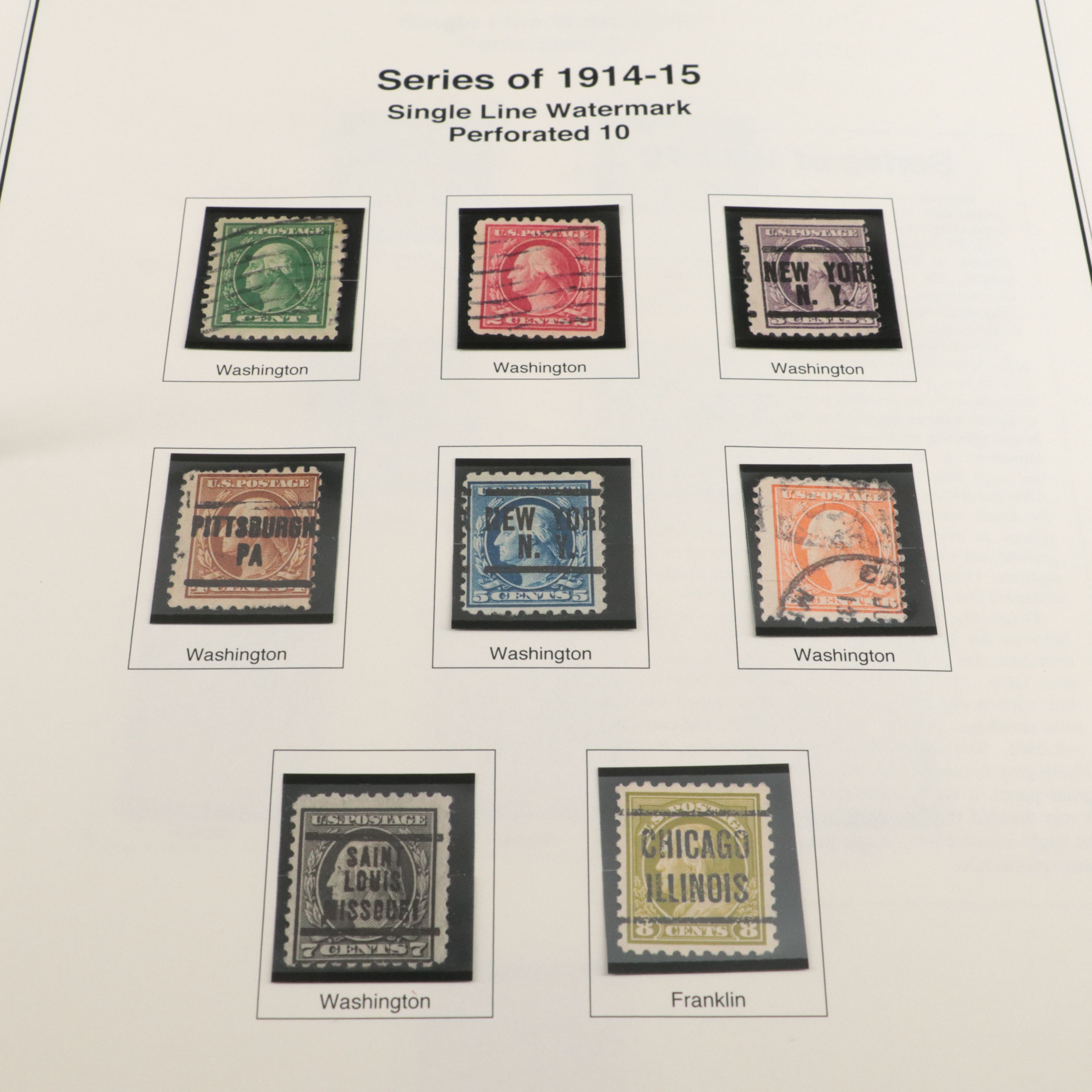 Two Albums of Older U.S. Postage Stamps, 1900 to 1950s