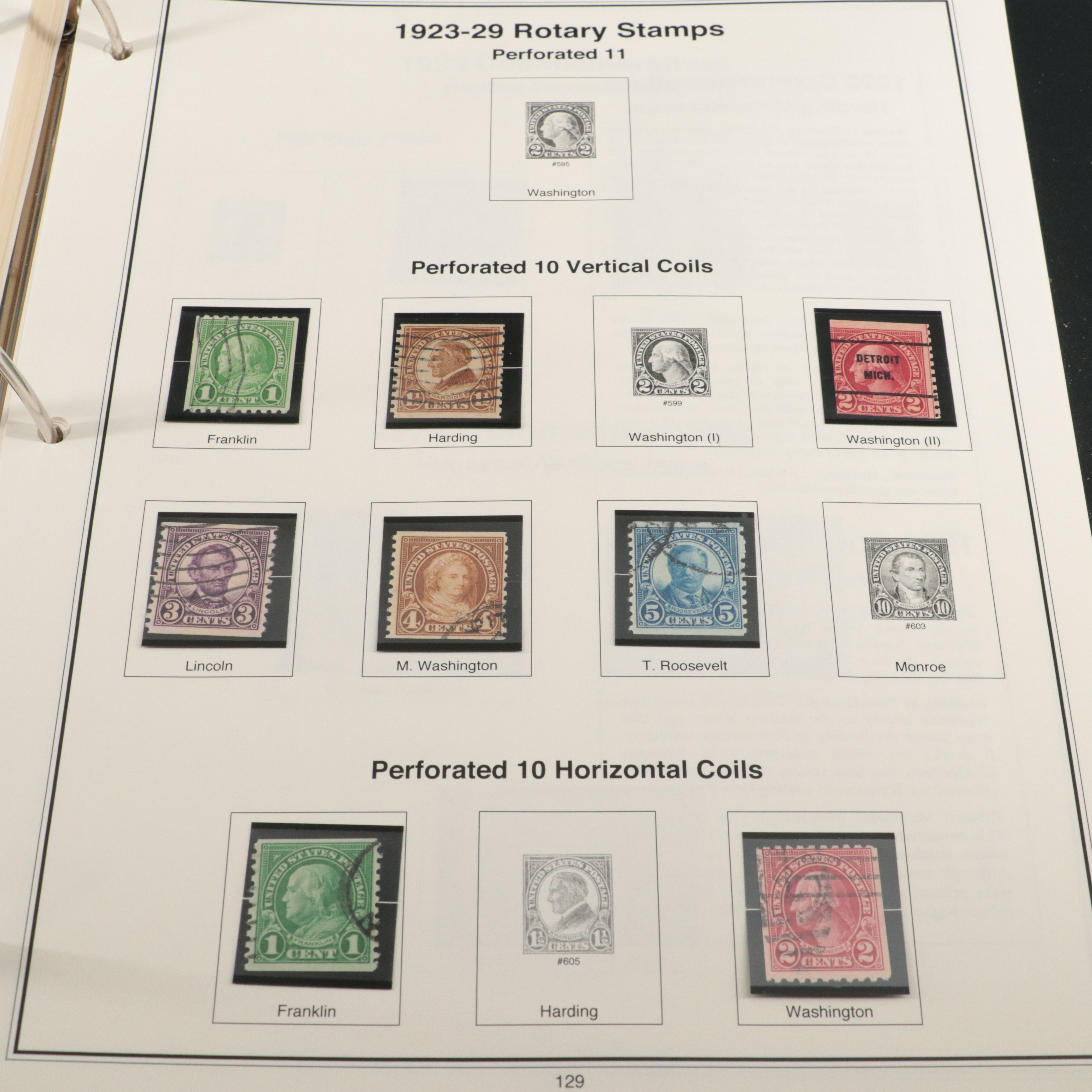 Two Albums of Older U.S. Postage Stamps, 1900 to 1950s
