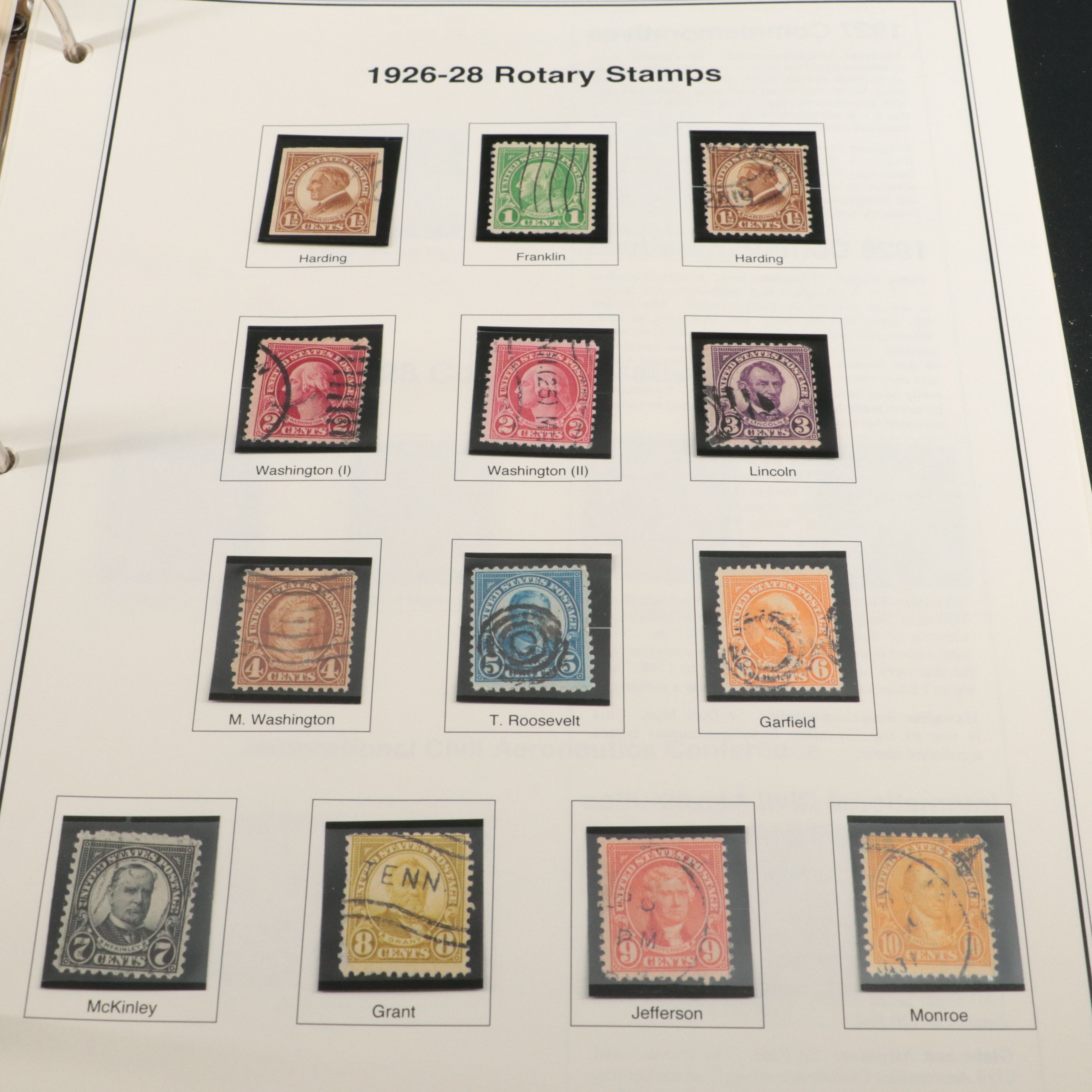 Two Albums of Older U.S. Postage Stamps, 1900 to 1950s