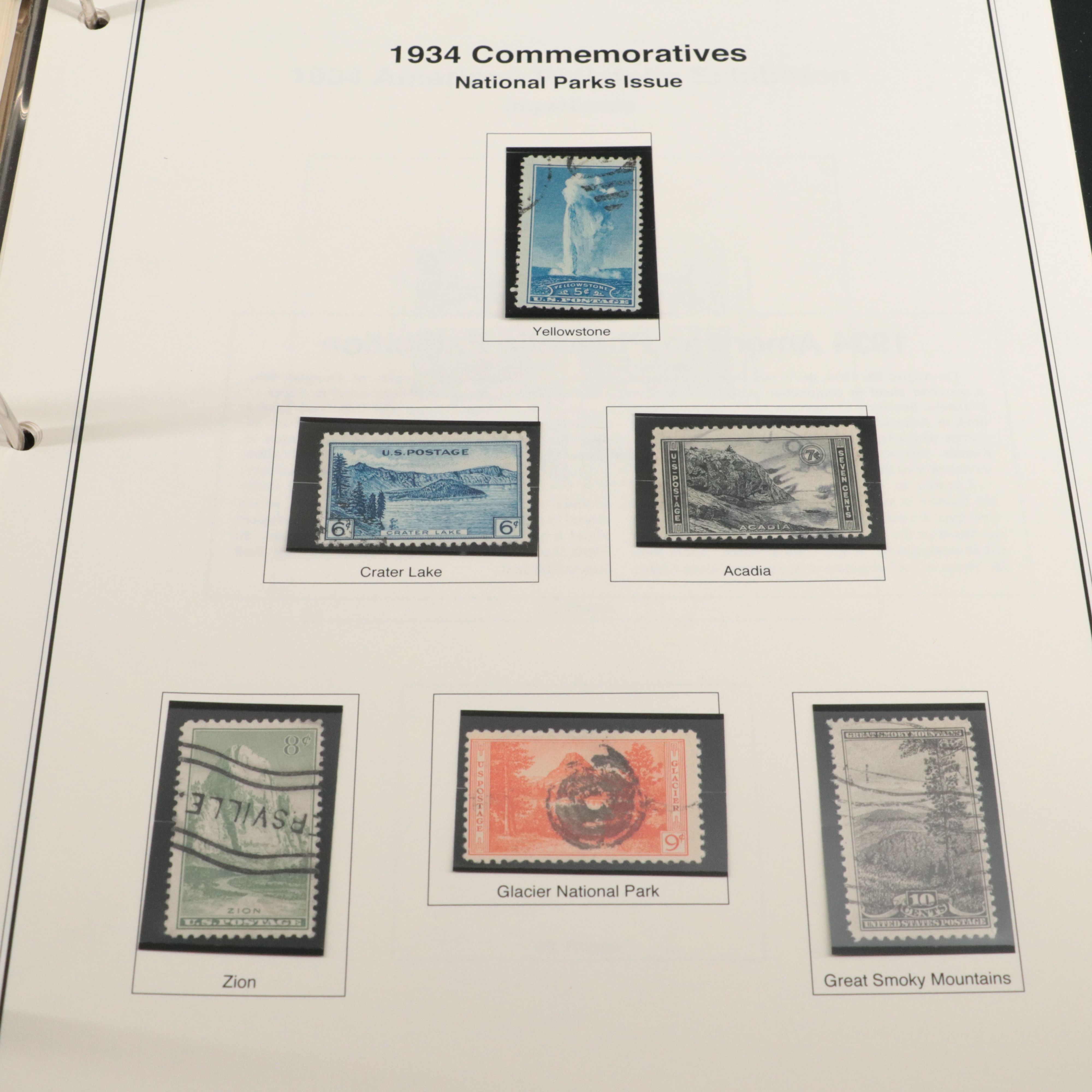 Two Albums of Older U.S. Postage Stamps, 1900 to 1950s