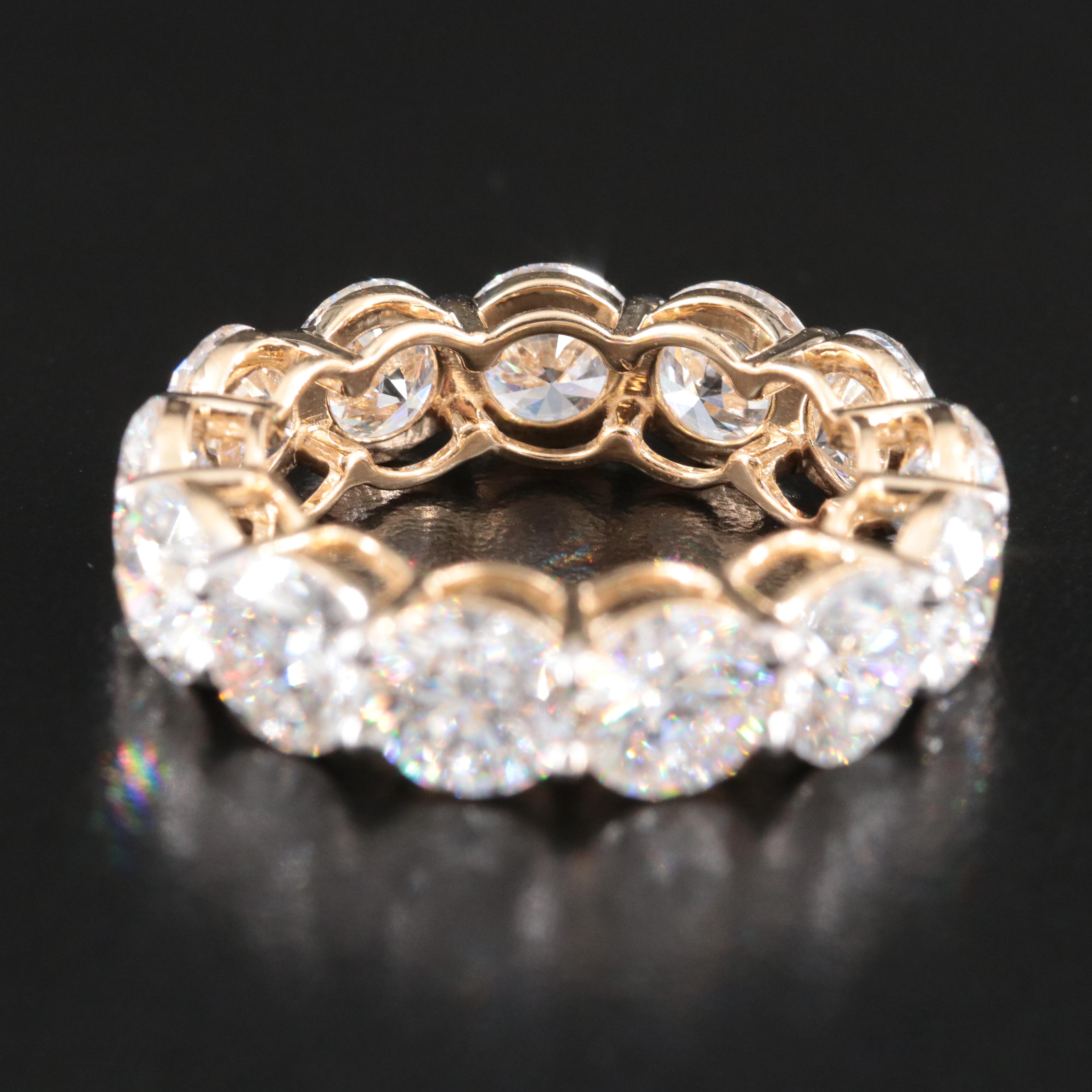 14K 11.76 CTW Lab Grown Diamond Eternity Band
