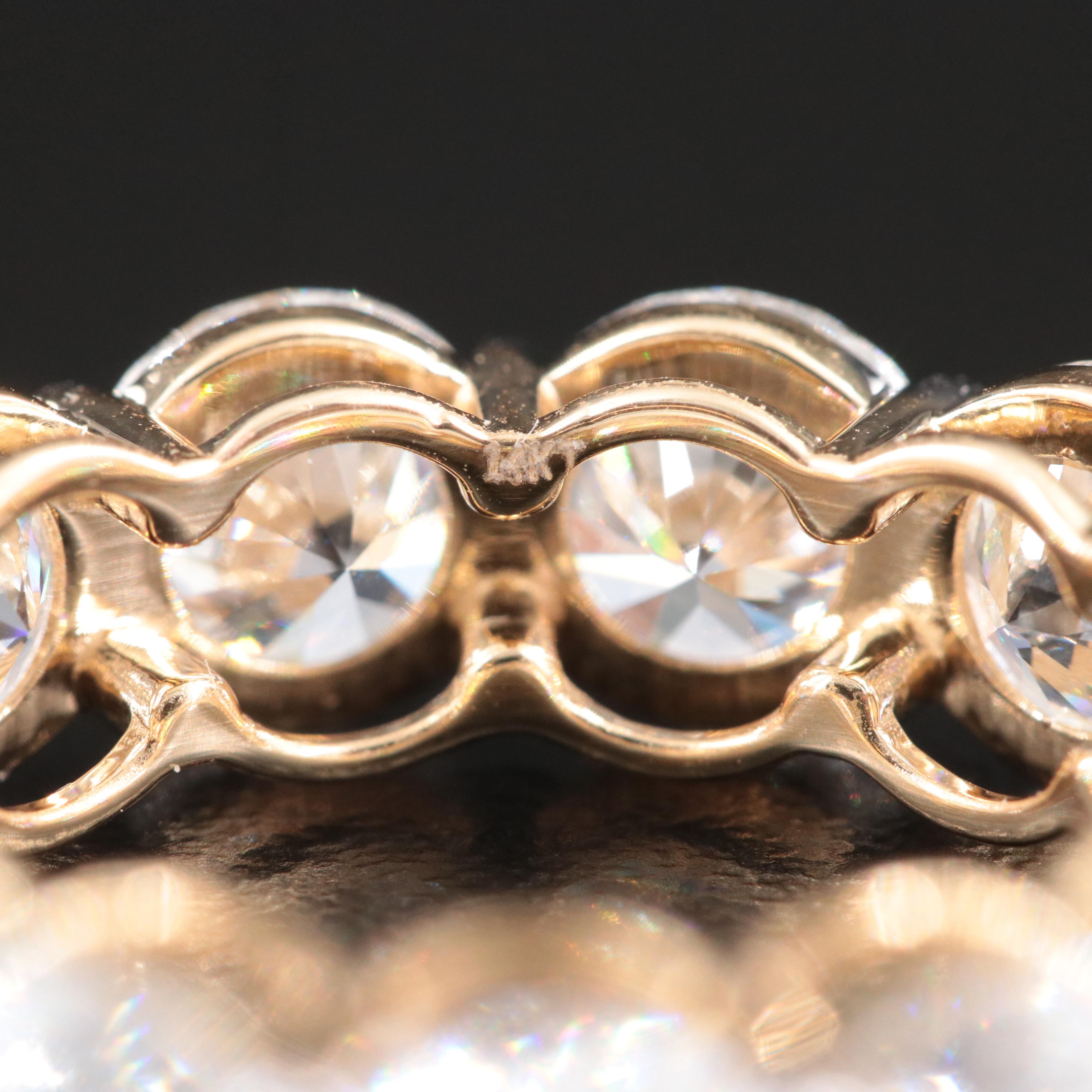 14K 11.76 CTW Lab Grown Diamond Eternity Band