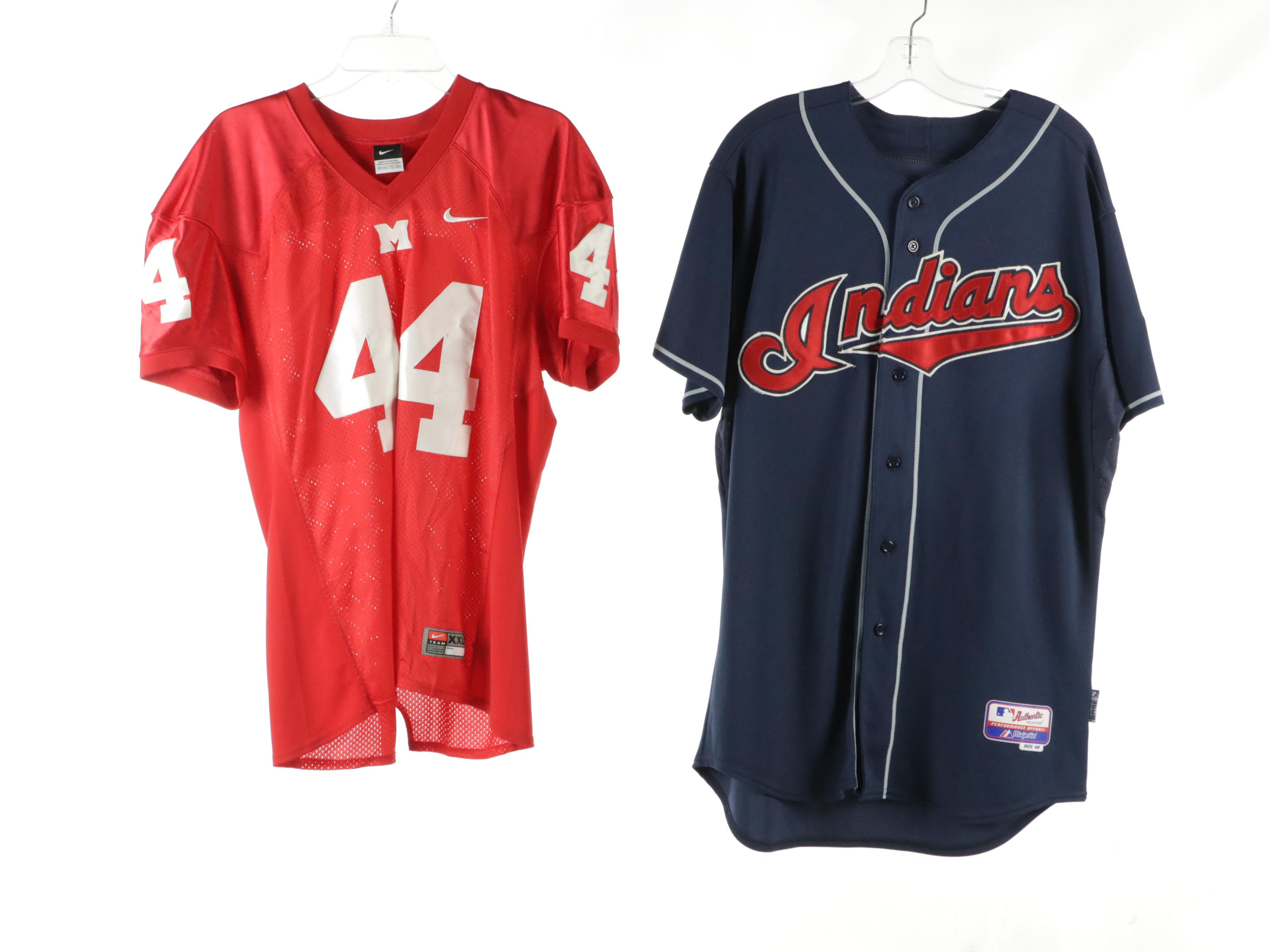 Chicago Cubs, Cleveland Indians, New York Jets, and More Sports Jerseys