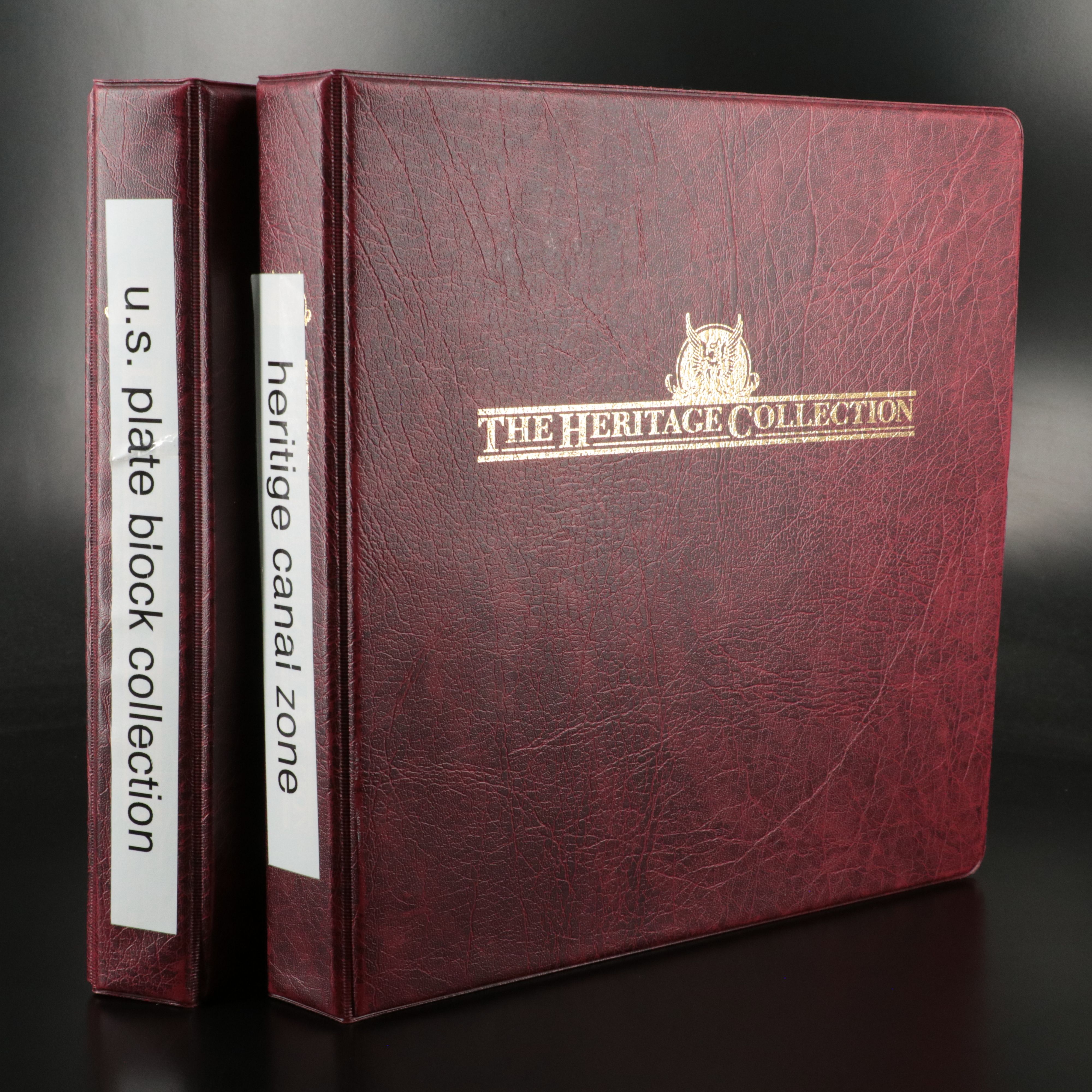 Canal Zone Postage Stamp Collection and U.S. Plate Block Collection