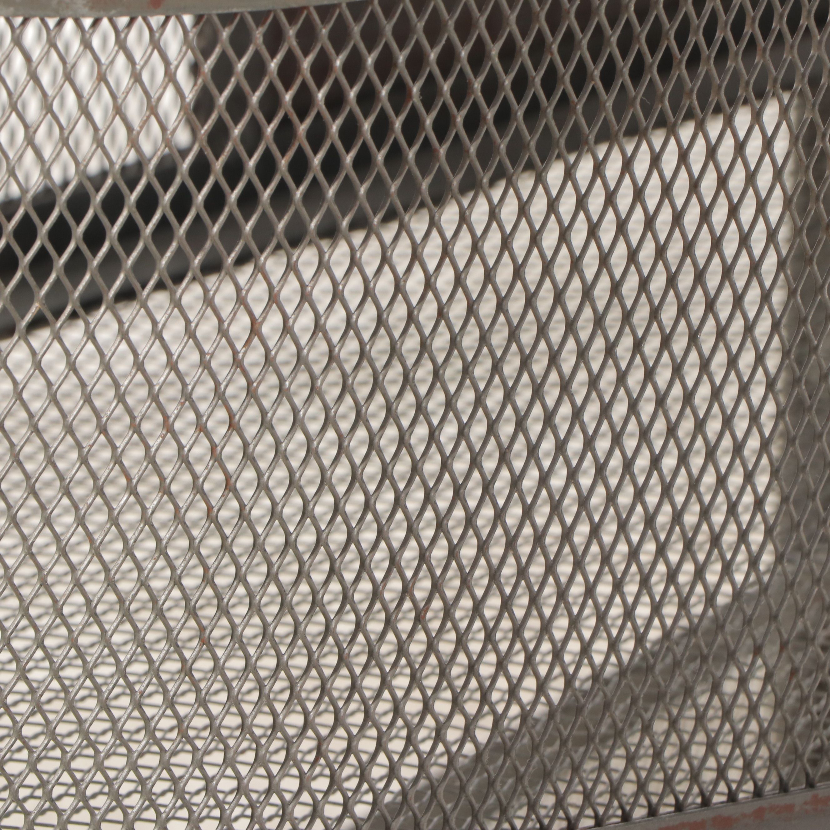 Vintage Metal Mesh Utility Cart