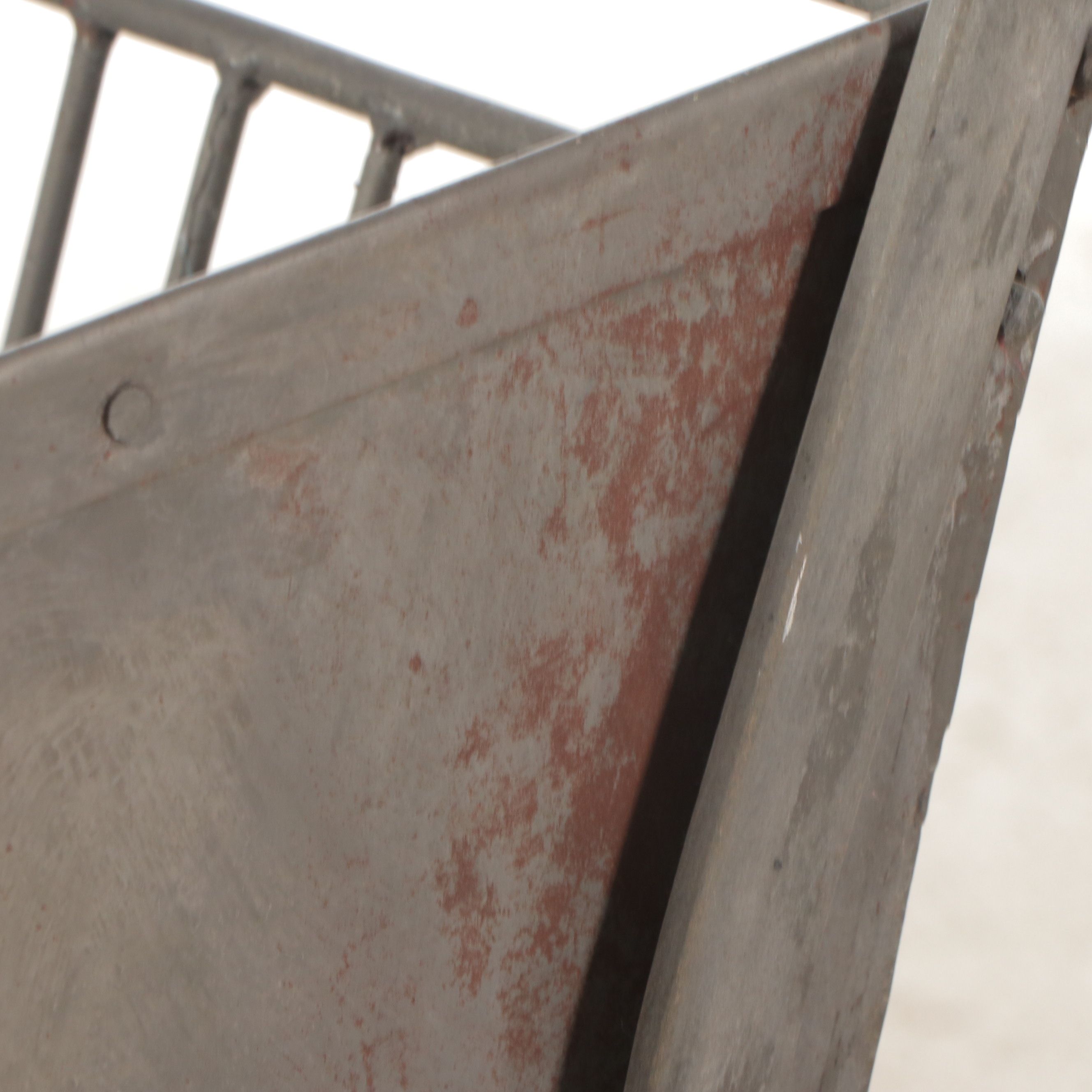 Vintage Metal Mesh Utility Cart