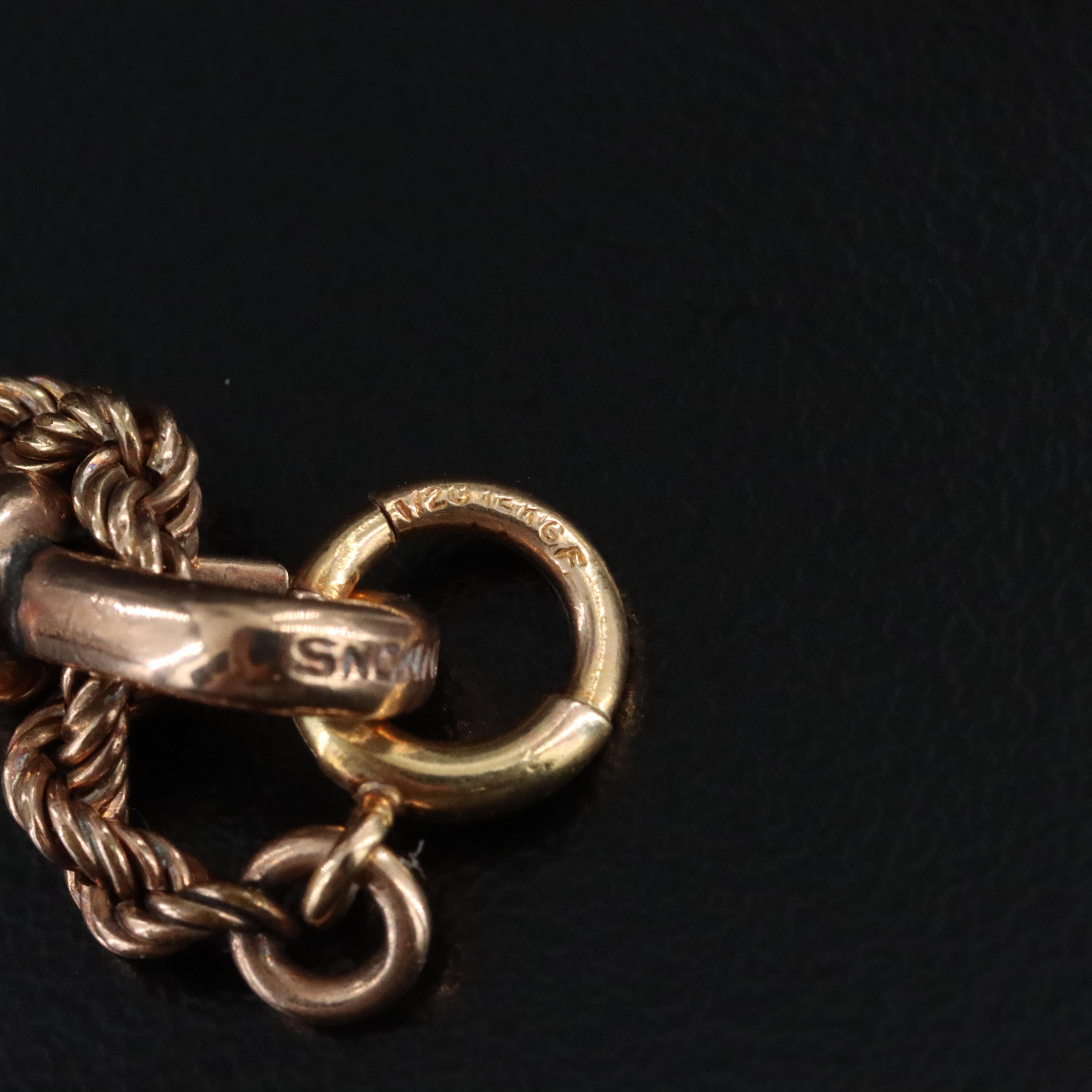 Vintage Watch Chains Including Bates & Bacon Pocket Knife Fob