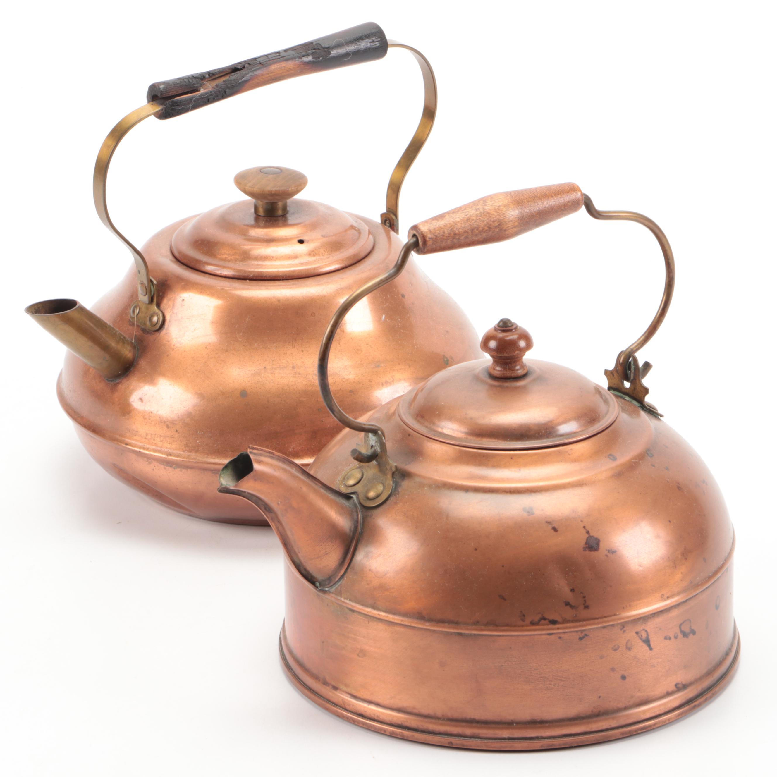 Spartan and Other Copper Kettles, 20th Century
