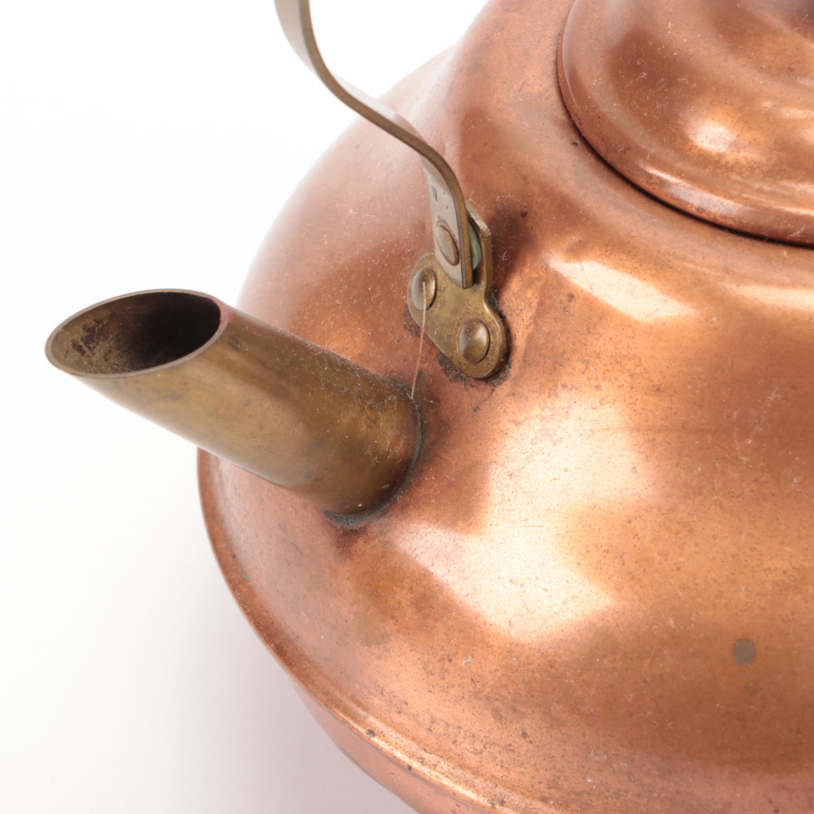 Spartan and Other Copper Kettles, 20th Century