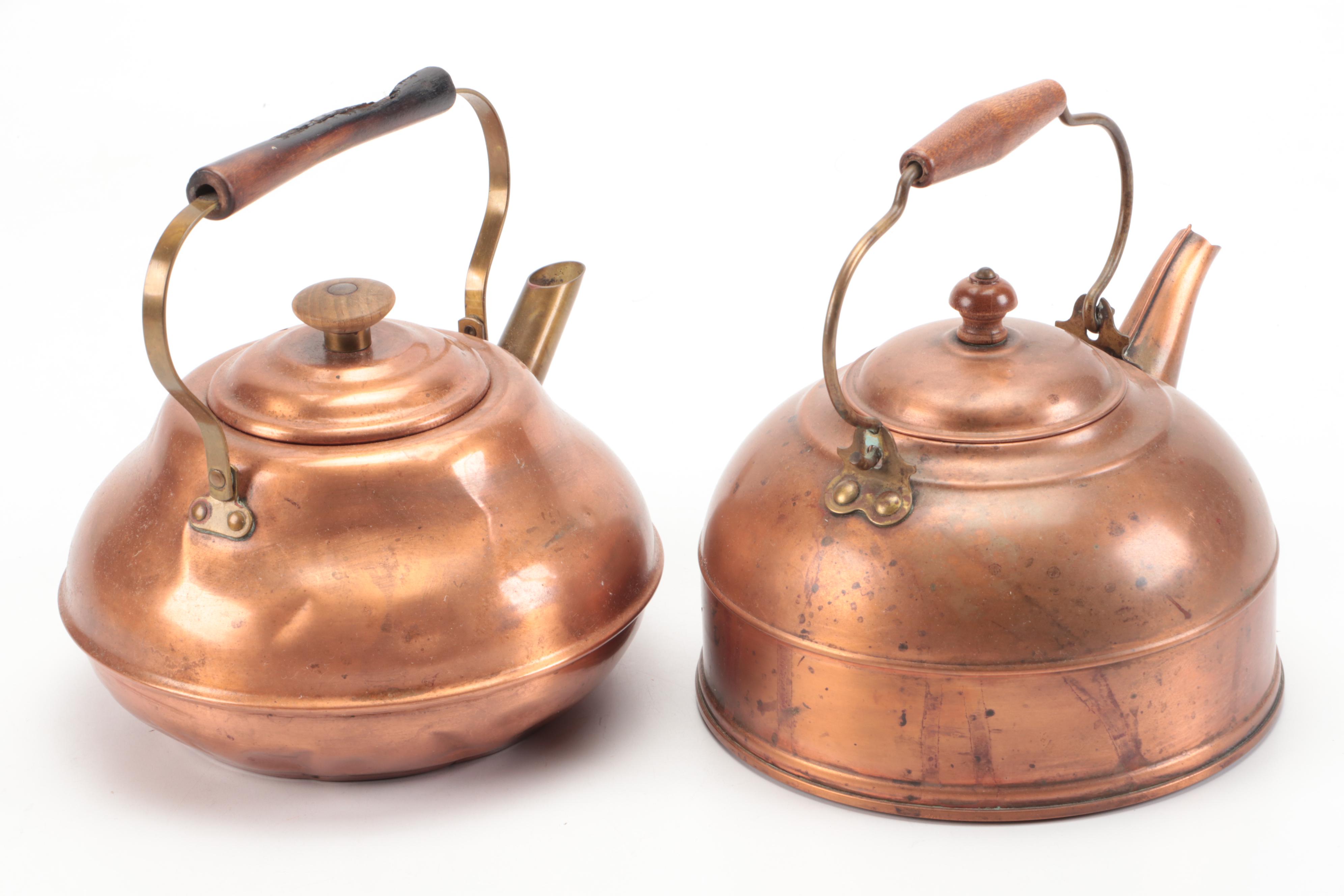 Spartan and Other Copper Kettles, 20th Century