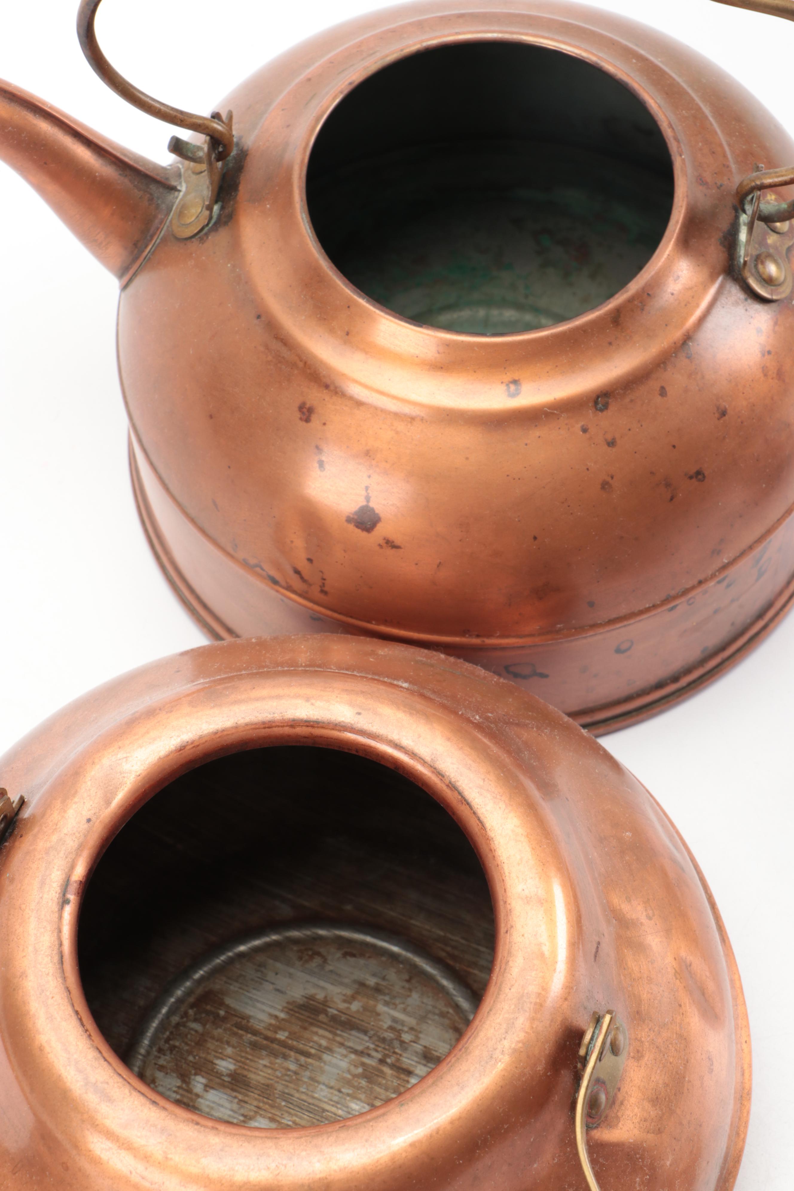 Spartan and Other Copper Kettles, 20th Century