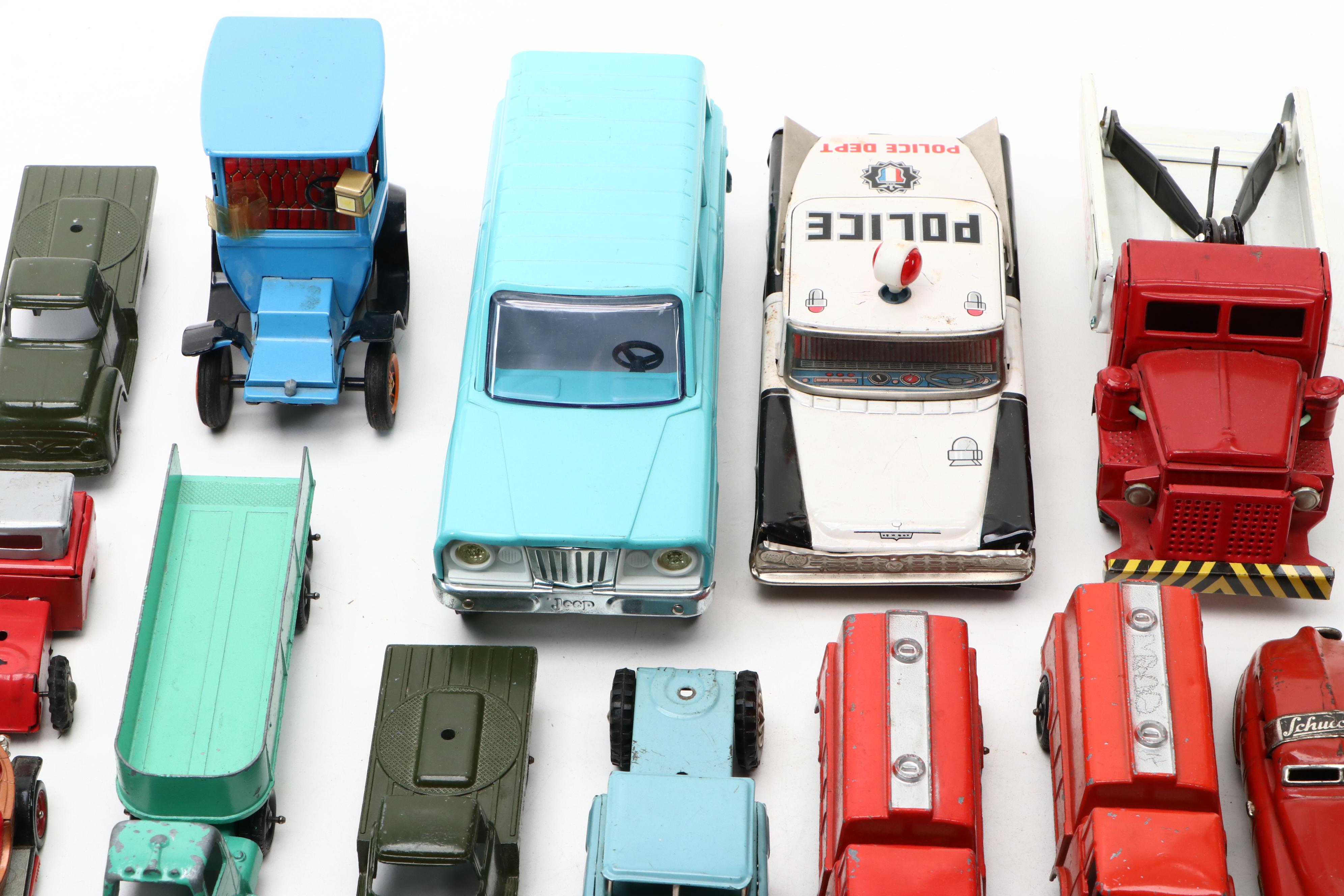 Tootsie Toys, Schuco, and More Diecast Cars and Vehicles