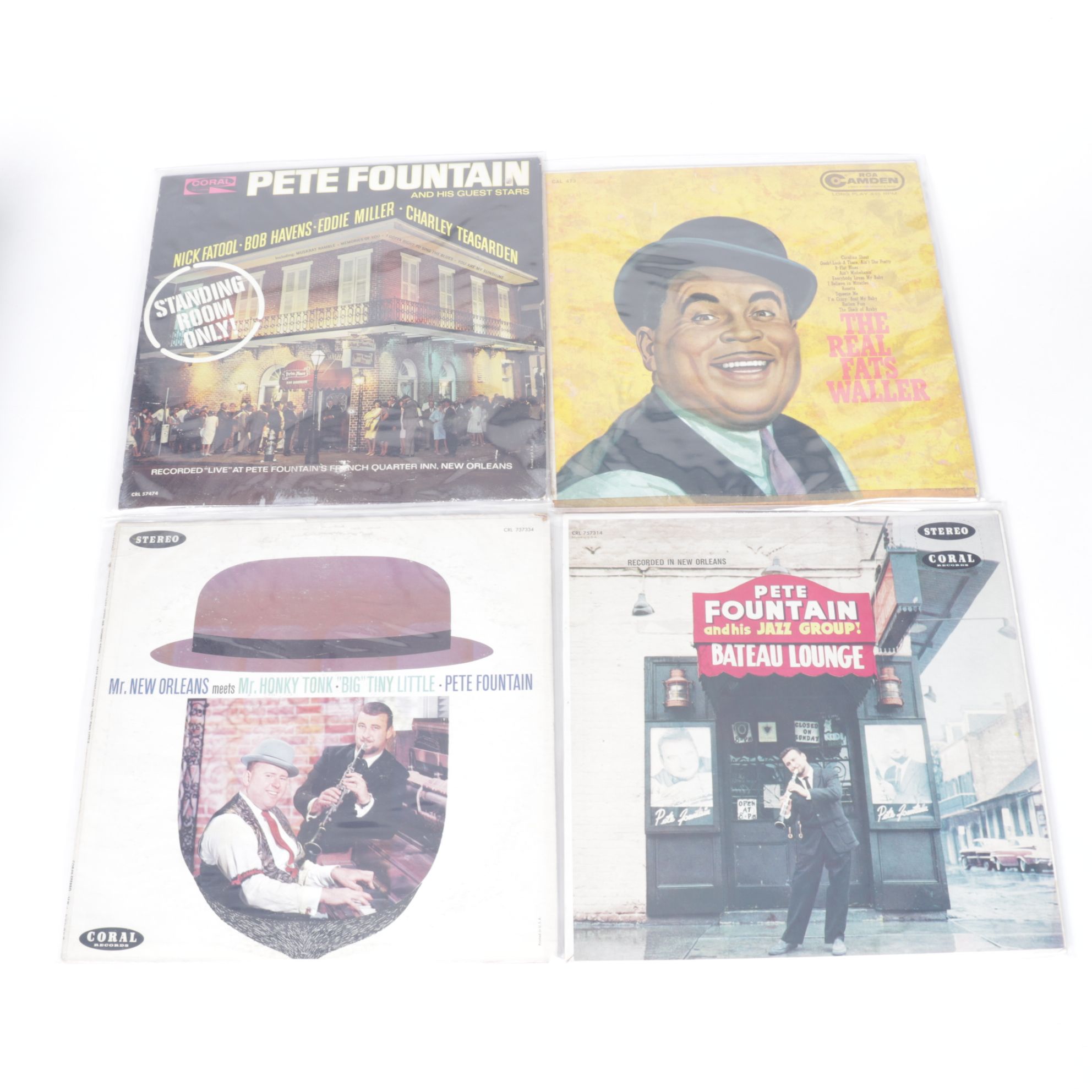 Fats Waller, Pete Fountain & More Vinyl Record Albums