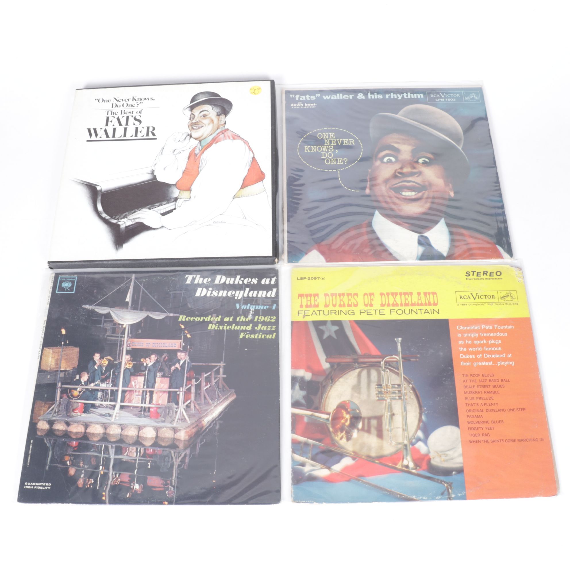 Fats Waller, Pete Fountain & More Vinyl Record Albums