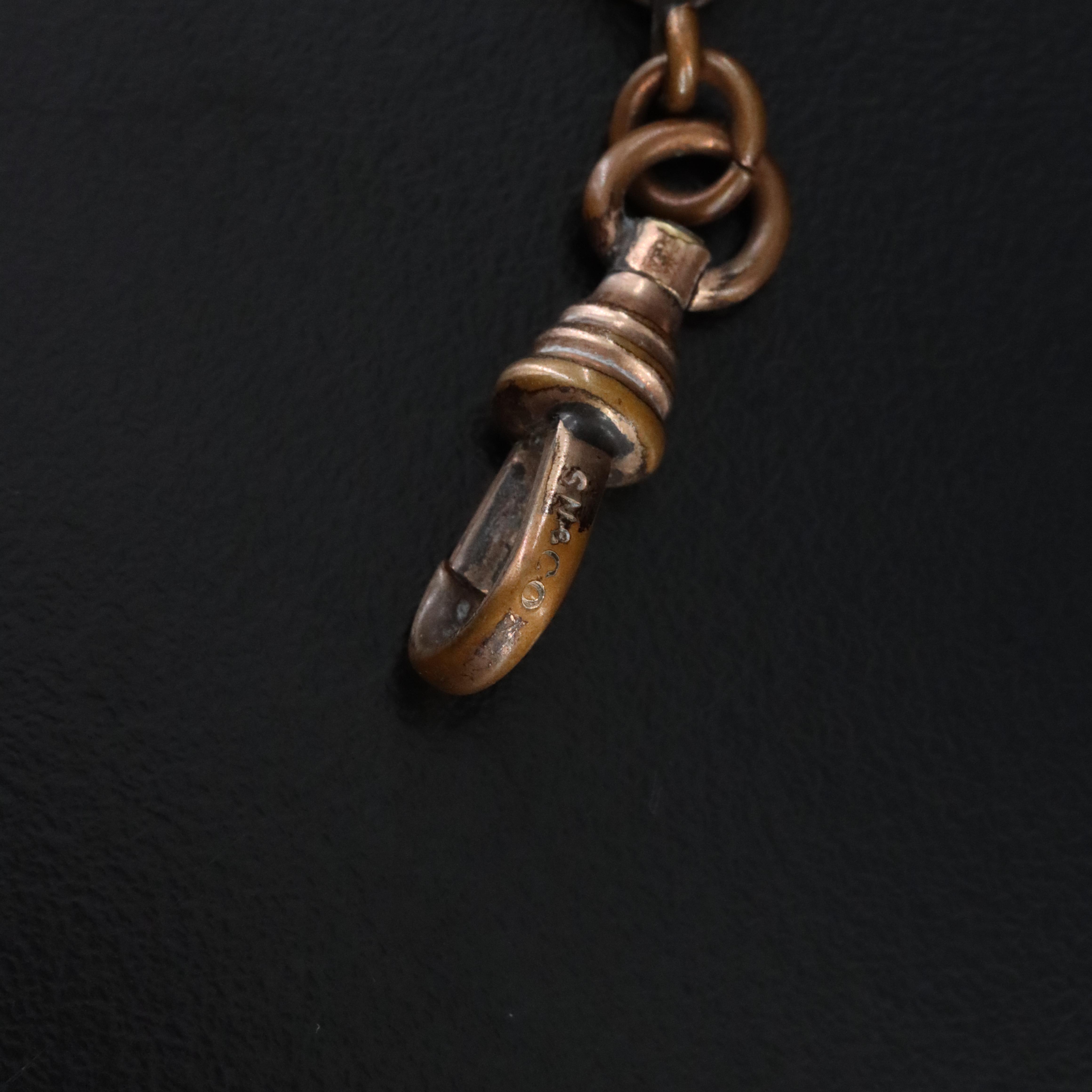 Antique and Vintage Watch Chains with Fob Charm