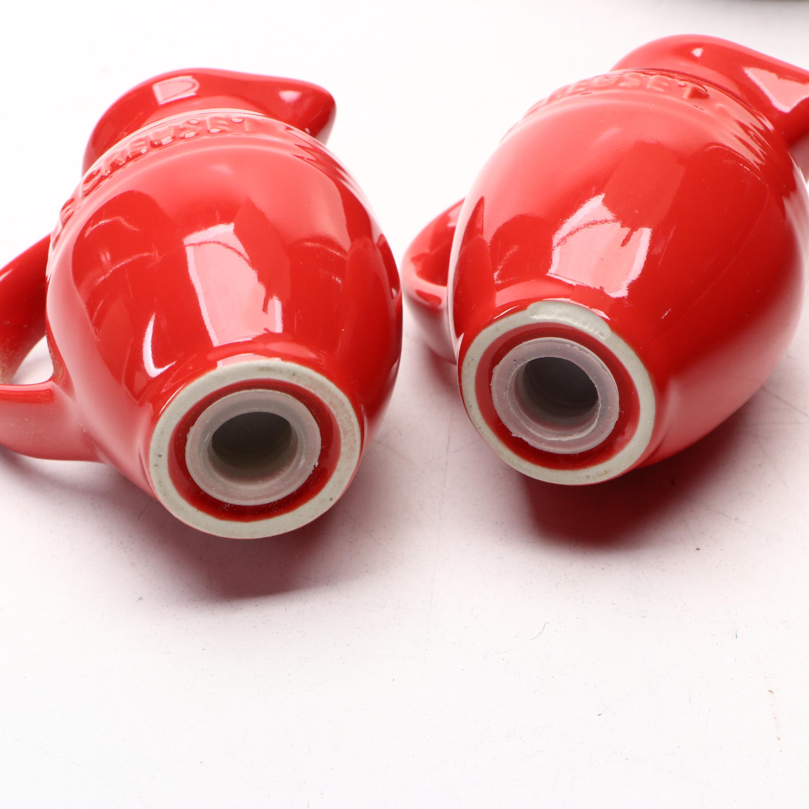 Le Creuset Cerise Stoneware Baking Dishes and Shakers