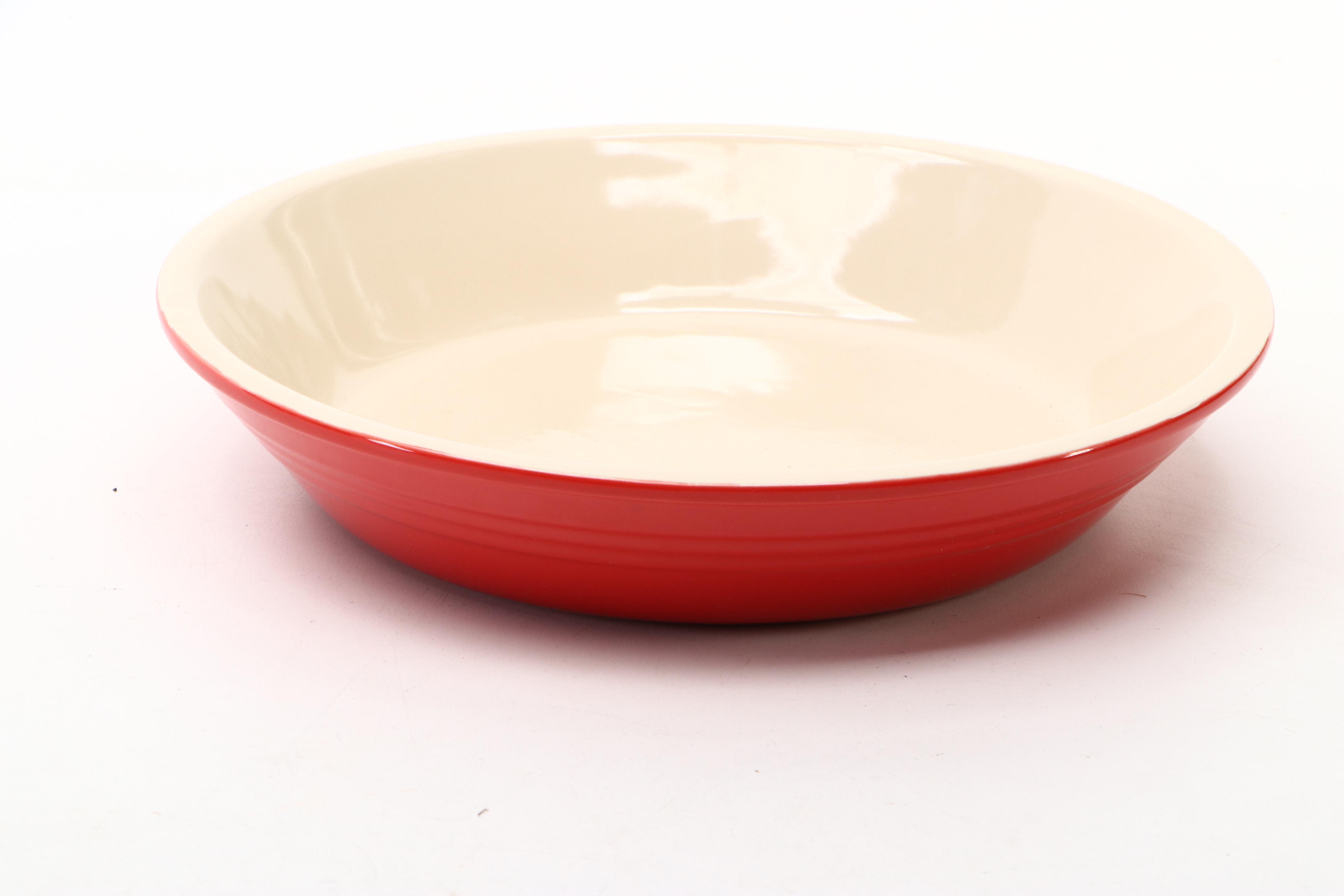 Le Creuset Cerise Stoneware Baking Dishes and Shakers