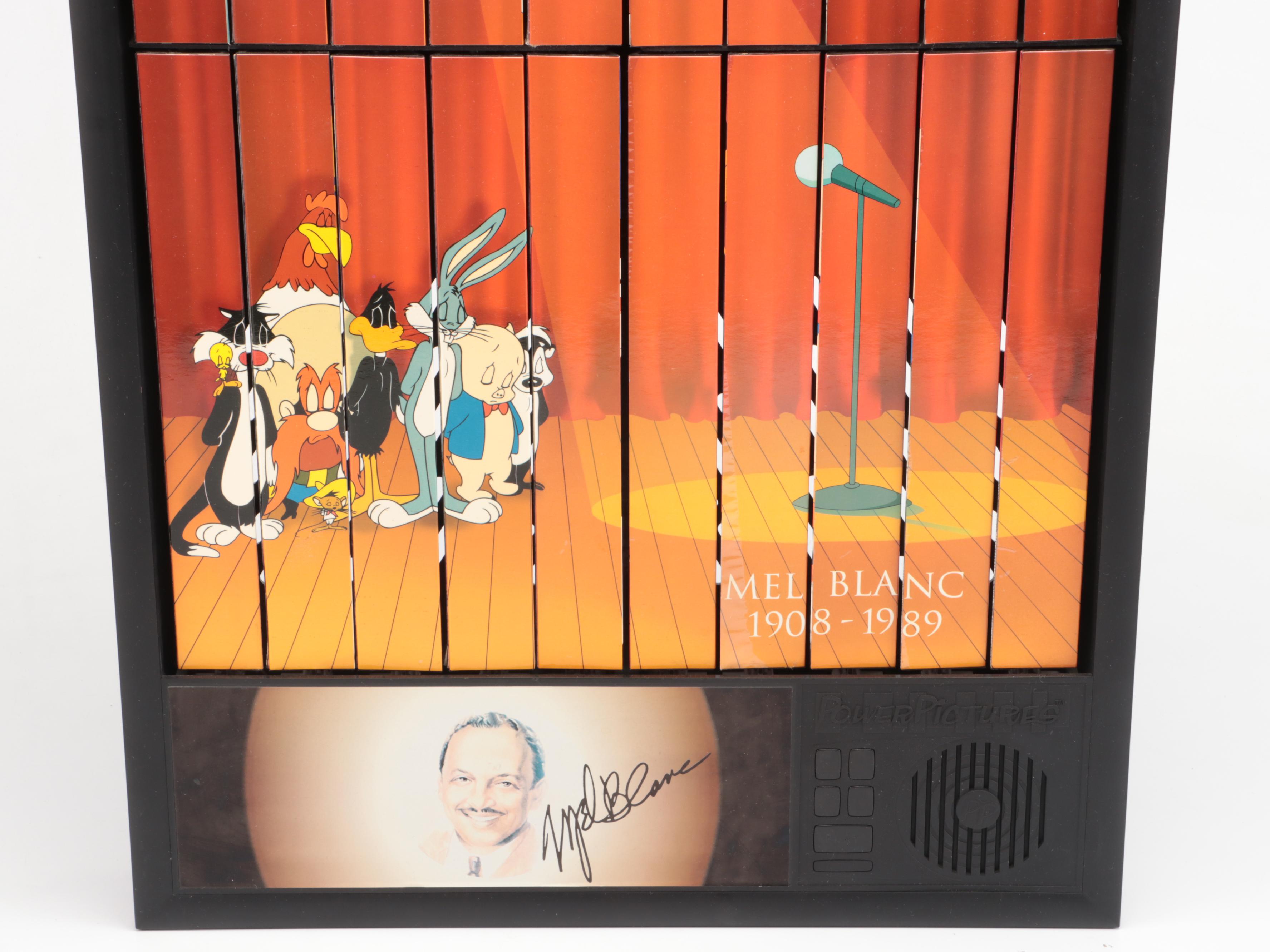 Power Pictures Mel Blanc Tribute Electronic Wall Display