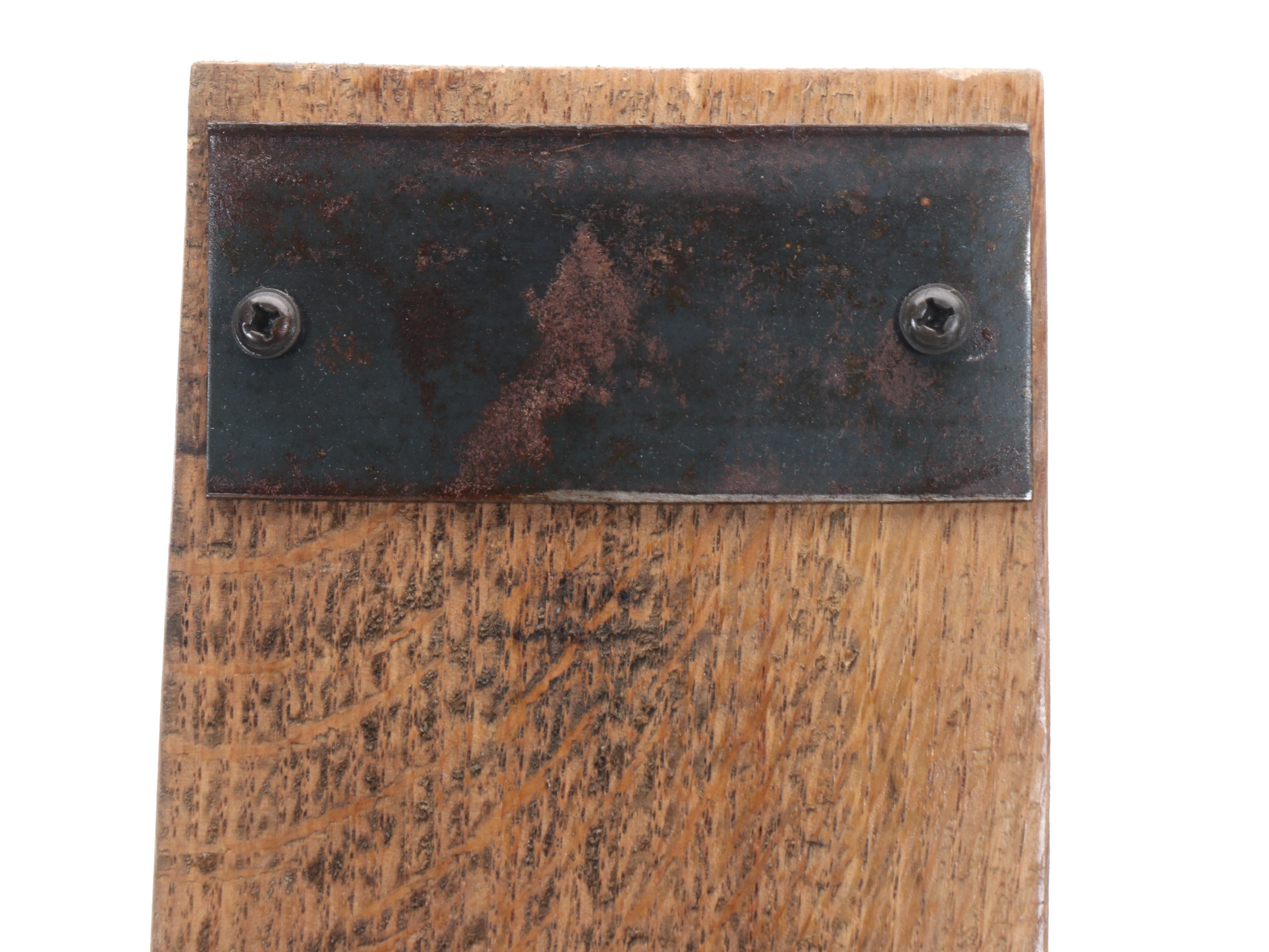 Rustic Style Handcrafted Wood Birdhouse with Metal Accents