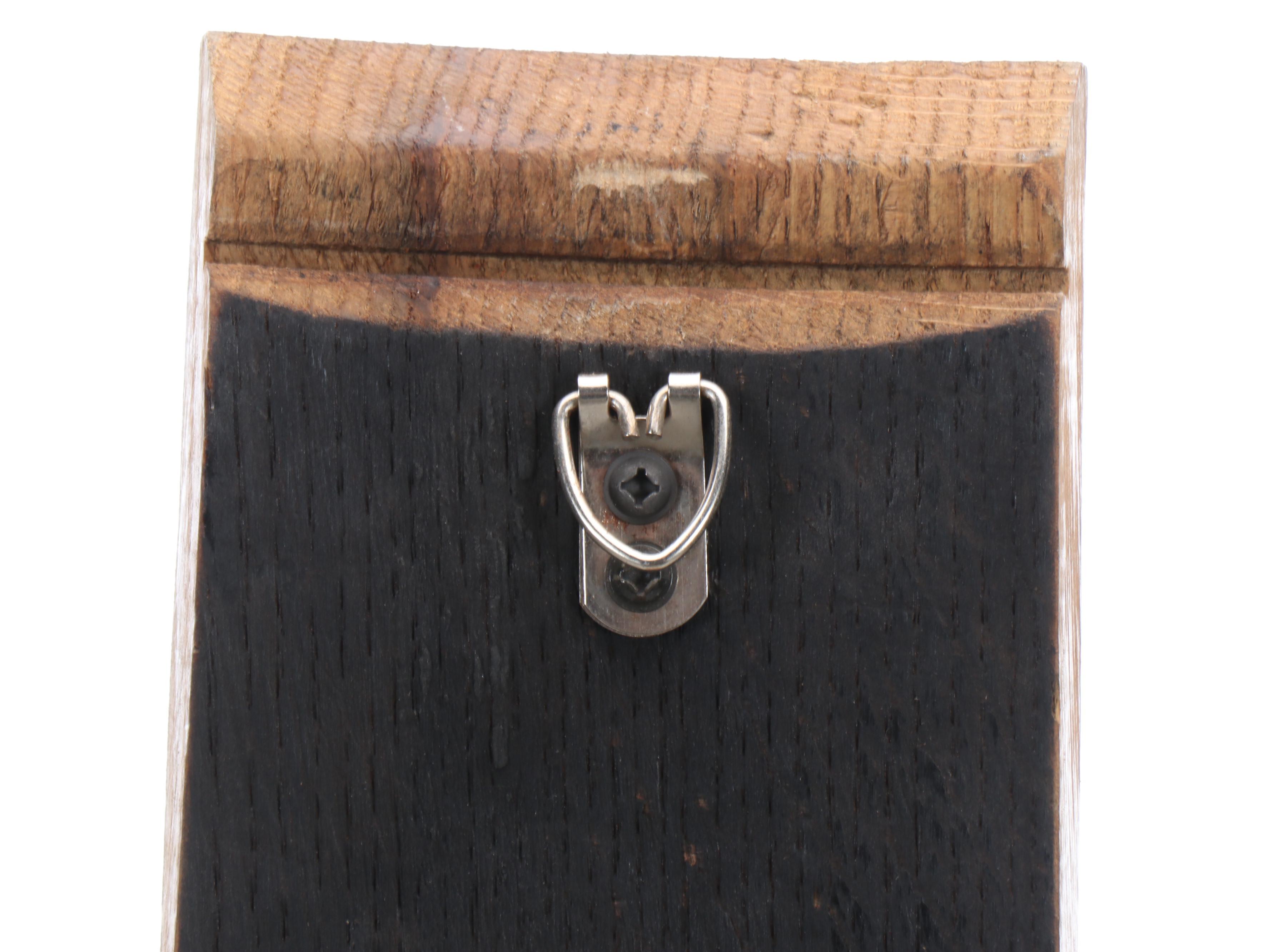 Rustic Style Handcrafted Wood Birdhouse with Metal Accents