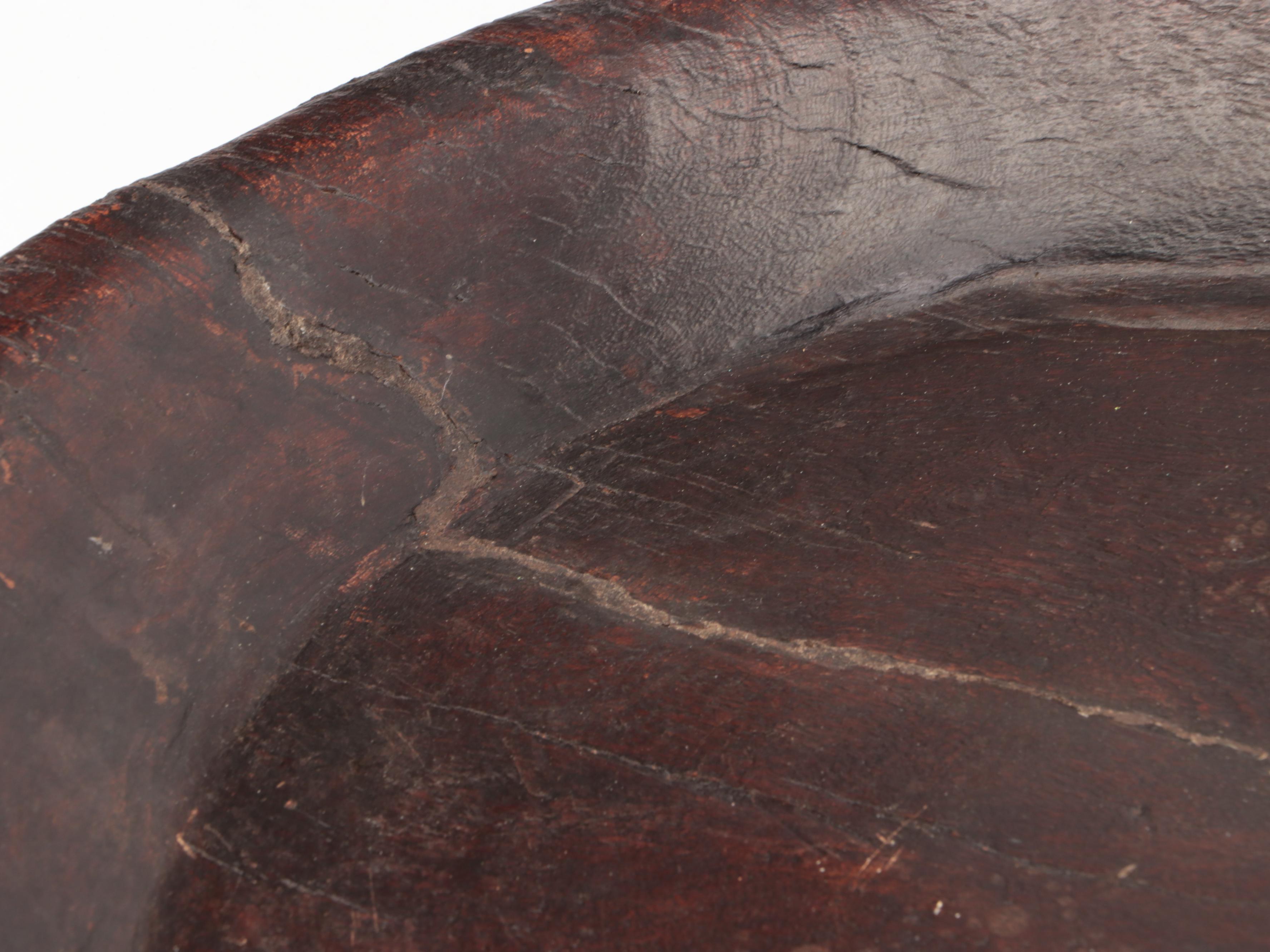 Nadeau and Other Rustic Wooden Parat Bowls