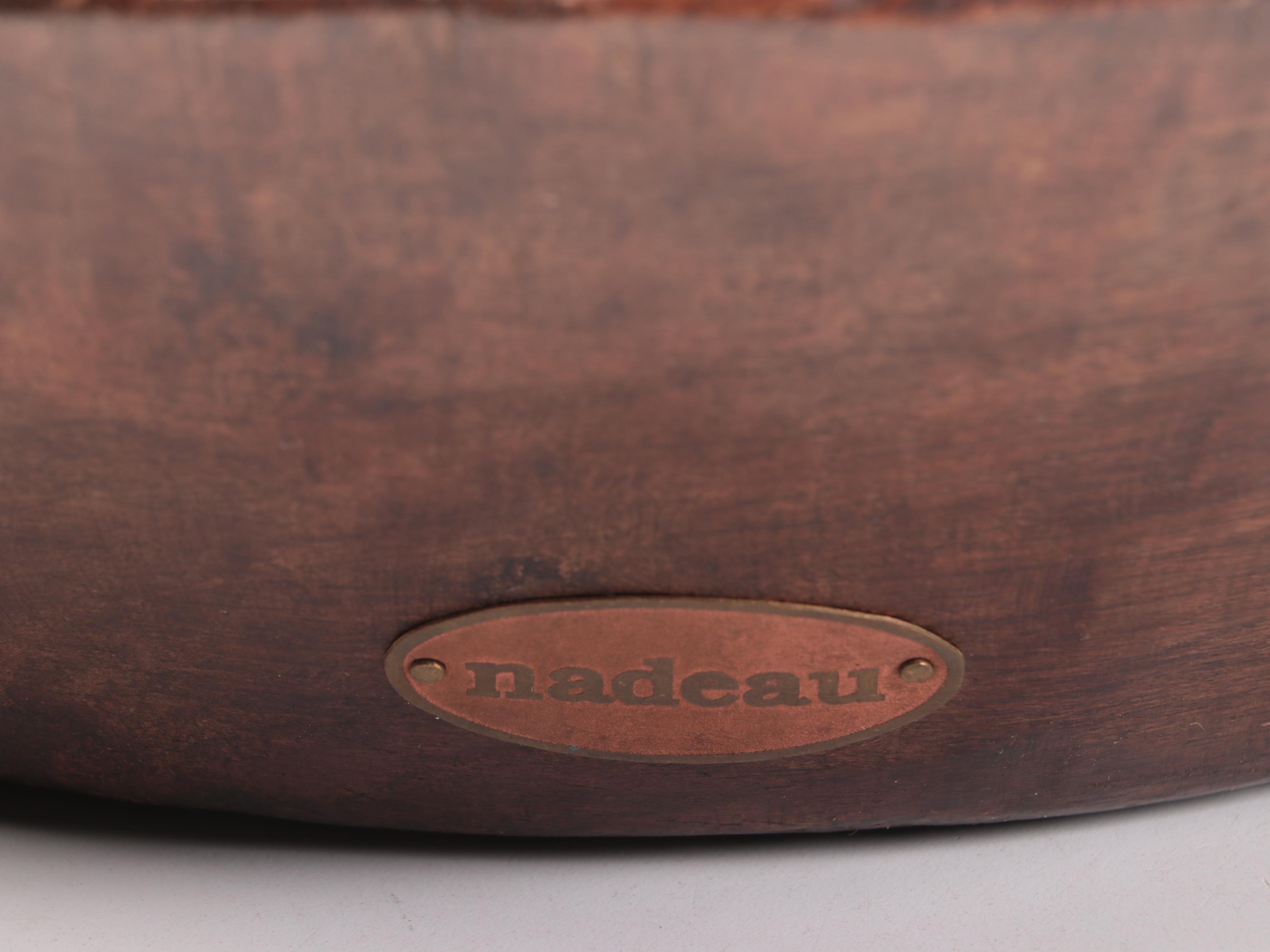 Nadeau and Other Rustic Wooden Parat Bowls